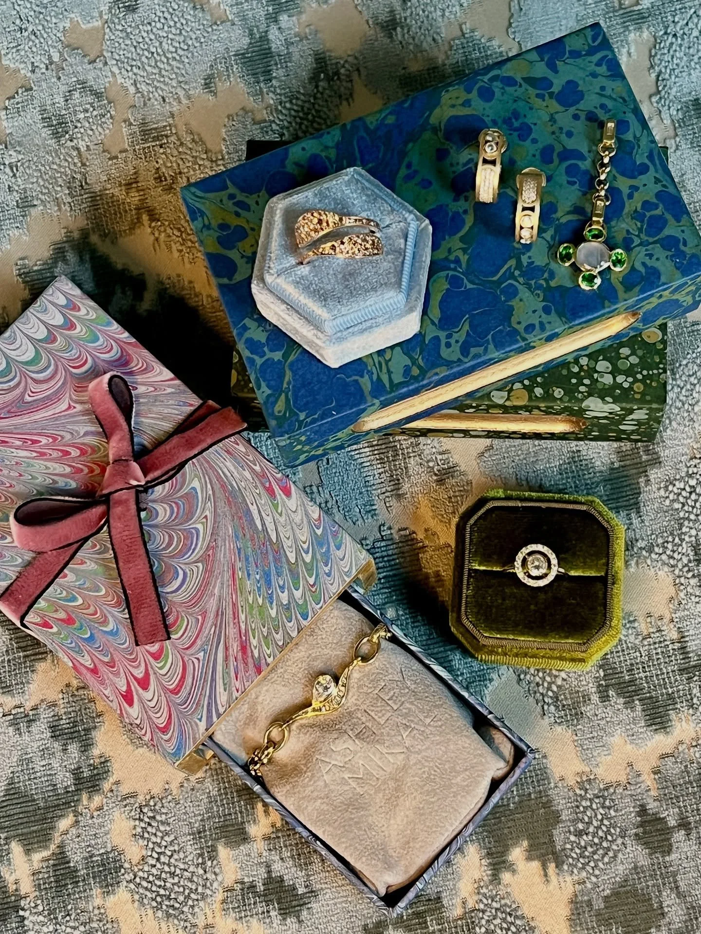 These and more will be at my pop up at @marfastance 79 Ledbury Road from tomorrow Dec. 11th - Dec 13th (10:30 - 6pm). Don&rsquo;t forget to bring in your cherished but unworn pieces to discuss remodel potential as well. Would love to see you! 🤍✨🤍