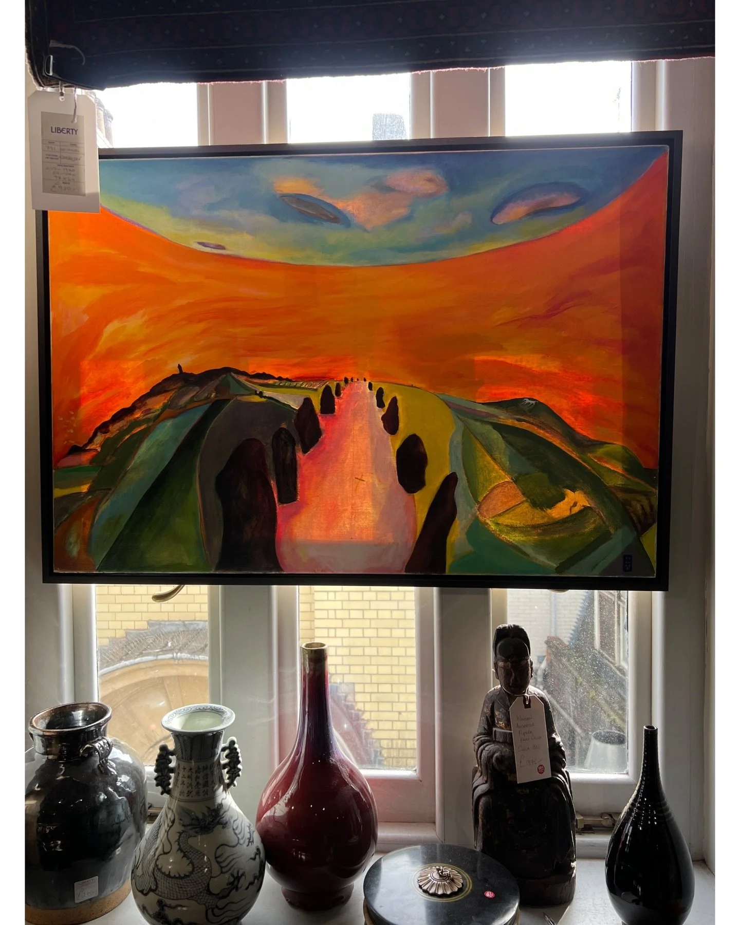 February. Art and friends and creative projects and finally, hints of spring. 💜

1. A painting over the window instead of stained glass concept that I am saving for my bathroom (&agrave; la @libertylondon)
2. The Wes Anderson exhibit at @designmuseu