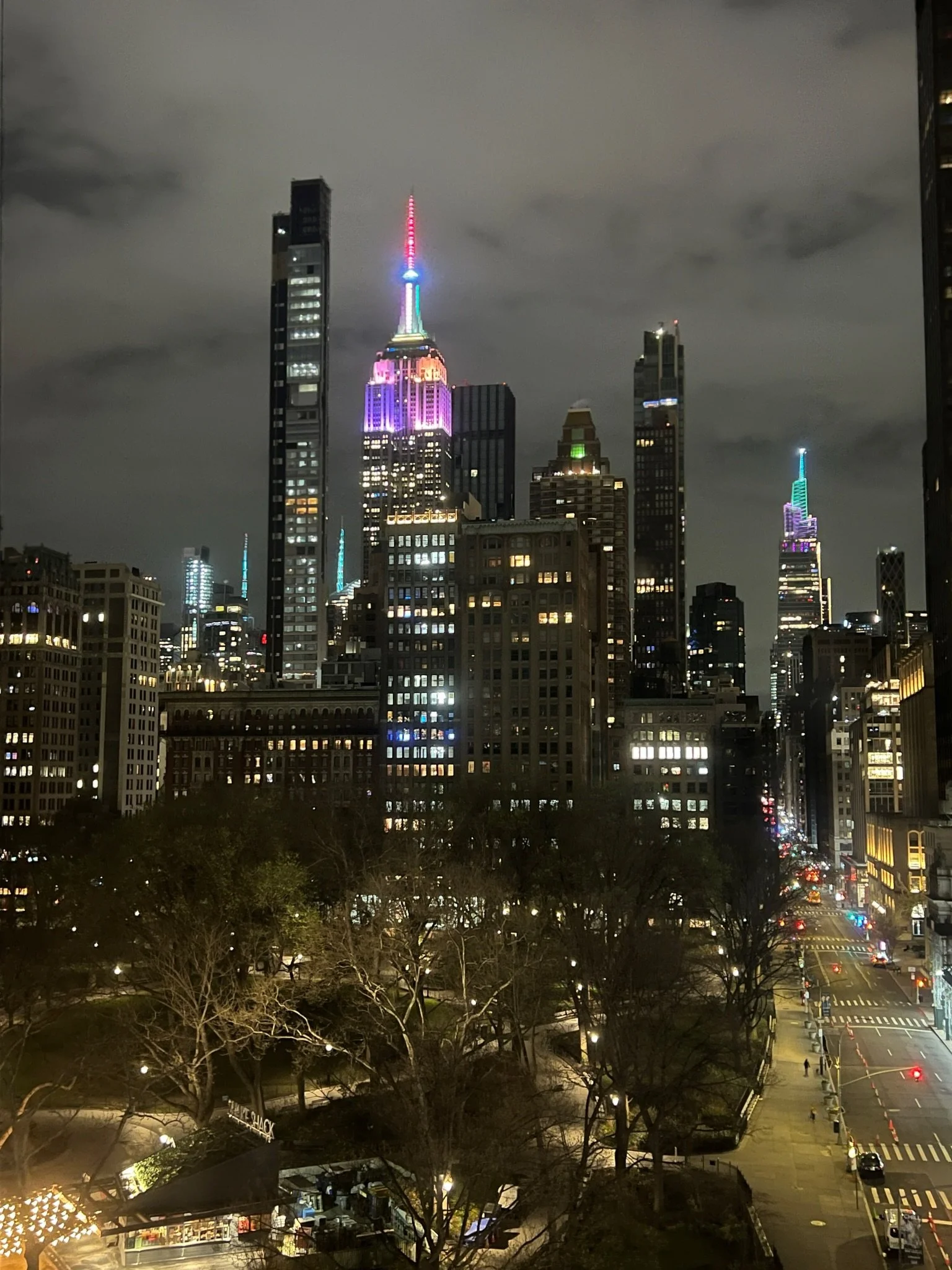 April was a month of beauty (and many new finished pieces but will need another post for those!).

1. A last minute trip to New York.
2. Thrilled to be on my favorite streets again (it was too long this time).
3. The corner where we spotted Lauren Hu