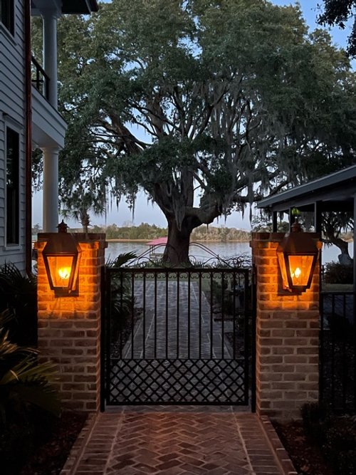 Gas Lanterns in the Lowcountry - Charleston Home + Design Magazine