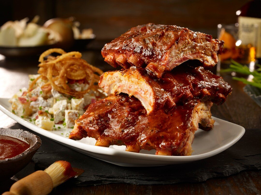 Spread love as thick as you would barbeque sauce. Introducing our newest Tuesday night rib night special - enjoy a half rack of ribs for $18 paired with baked potato salad. Bone-appetit!