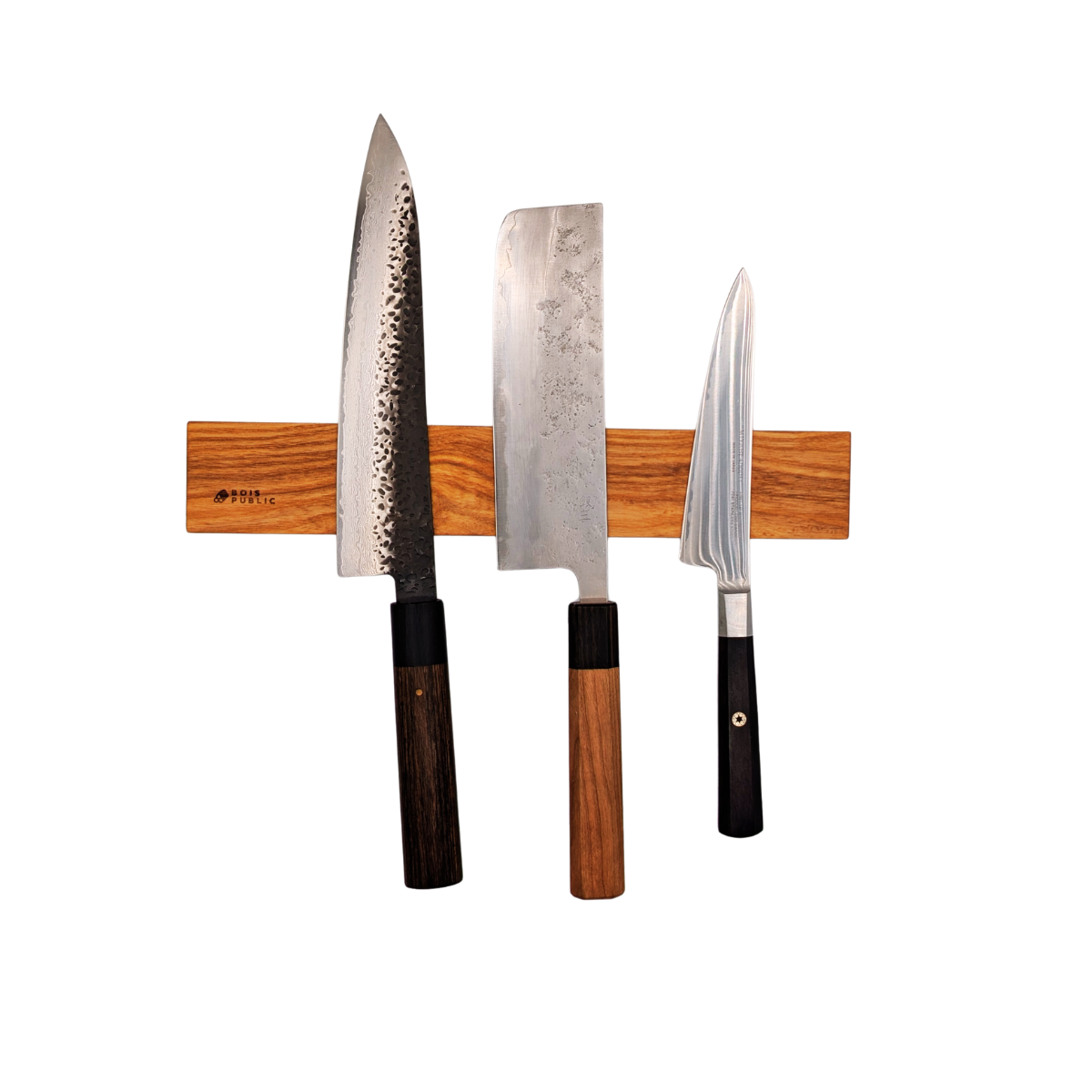Support à couteaux magnétique en bois