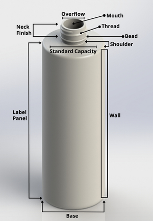 Bottle Terminology — N.E.W. Plastics Custom Blow Molding