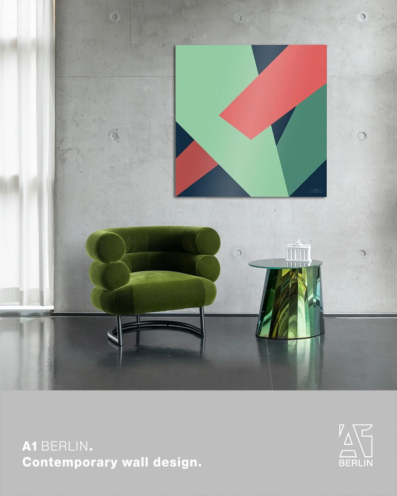 A1 BERLIN. Contemporary wall design.
Werk # 291B/2018. M&ouml;bel @classicon.

#designinterior #interiordesign #architecture