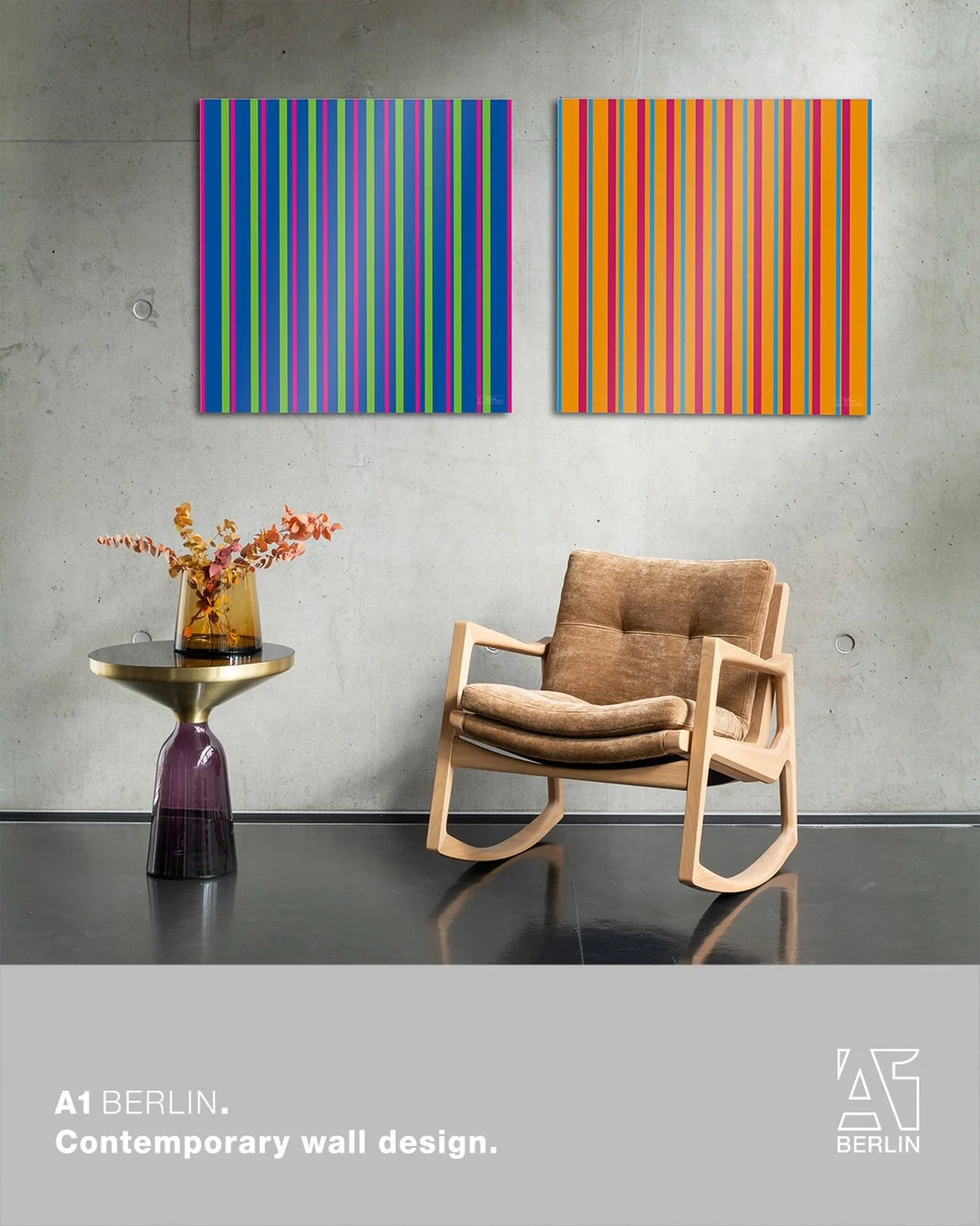 A1 BERLIN. Contemporary wall design.
Werk # 28A und B/2000. M&ouml;bel @classicon.

#classicon #kpmberlin #schoenerwohnenfarbe #bauhausdesign
