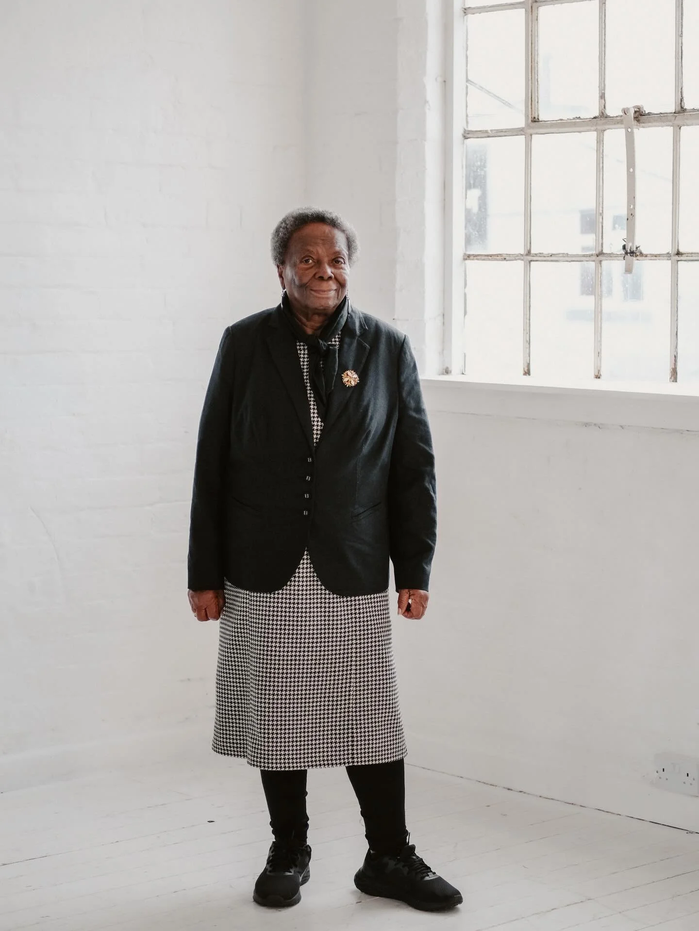 Just before Christmas, this sweet great grandmother was visiting her family in Nottingham, from the West Indies. In the middle of all the clove, chaos and togetherness, I gently insisted we take a few solo portraits of just her. Because these moments