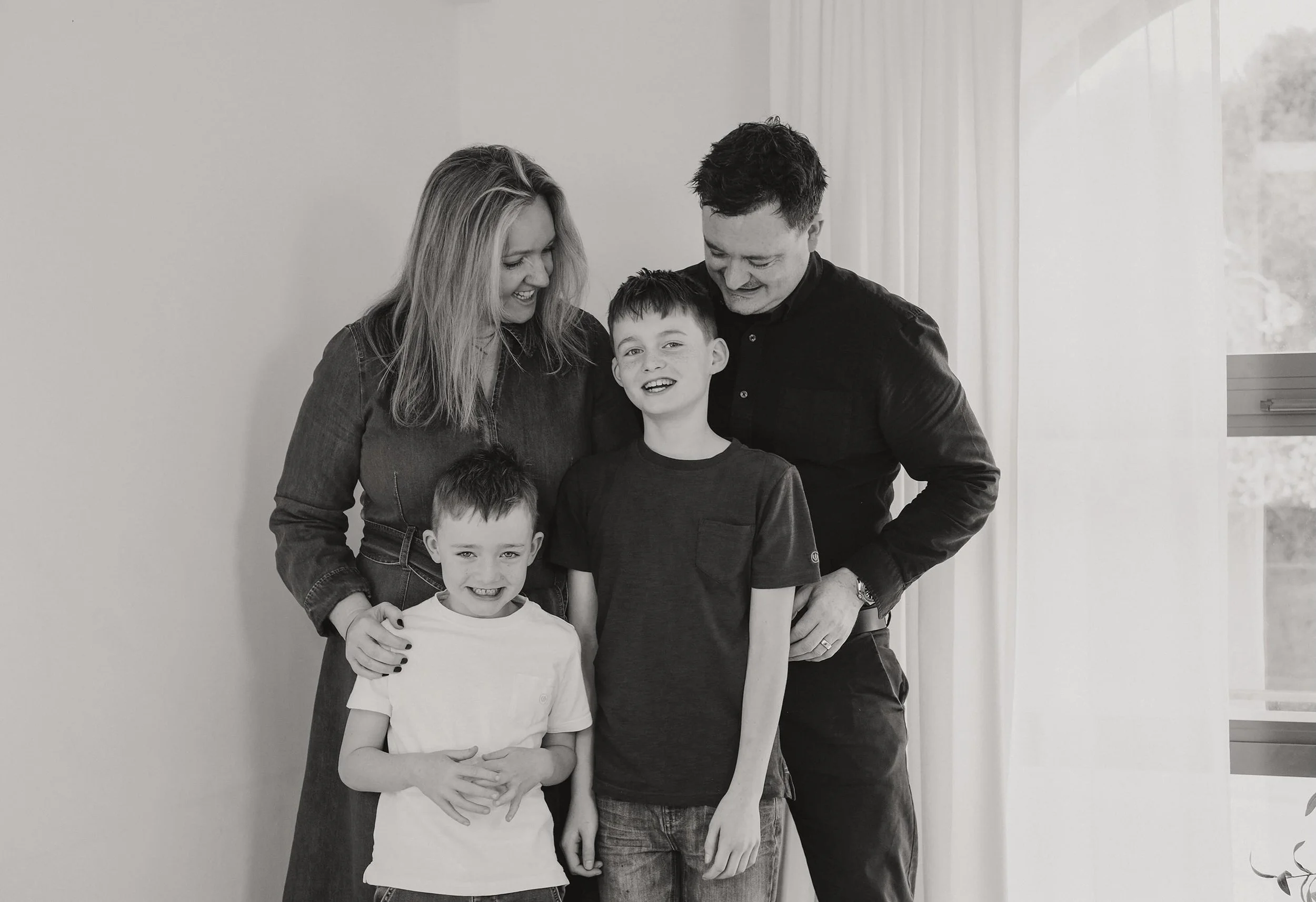 The years may fly by, but moments together, keep us grounded proud parents, grown boys, and the kind of love that only gets stronger with time. 🤍
.
.
.
.
#FamilyPortrait #StudioPhotography #FamilyMoments #familyphotographynottingham #blackandwhiteph