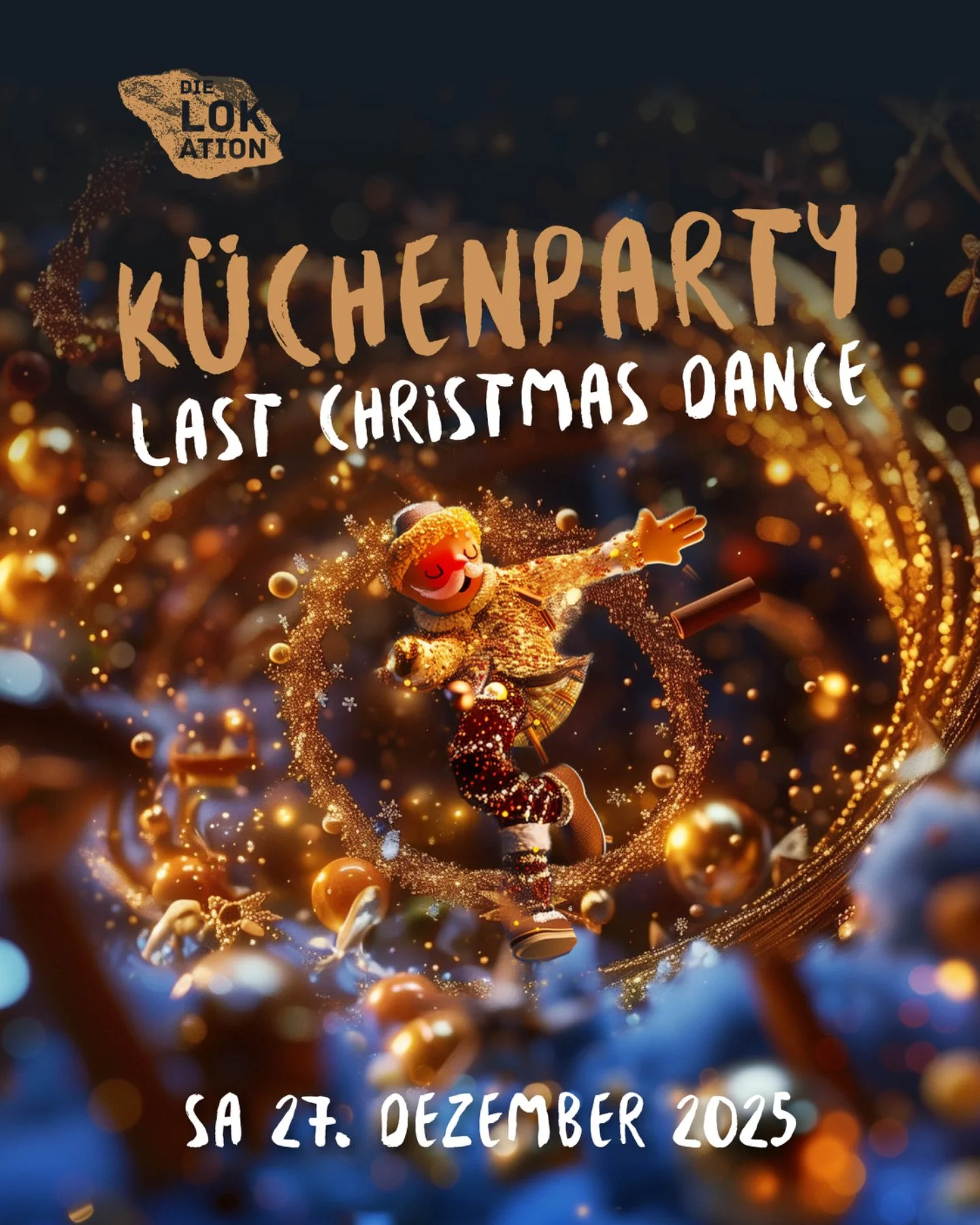 Wer sagt, nach Weihnachten ist Schluss mit Feiern? 😉 Wir verlängern die festliche Stimmung mit unserer Küchenparty "Last Christmas Dance" am 27.12. 😍
Freut euch auf: 
🍽️ Winterliche Tapas, live am Küchenblock zubereitet