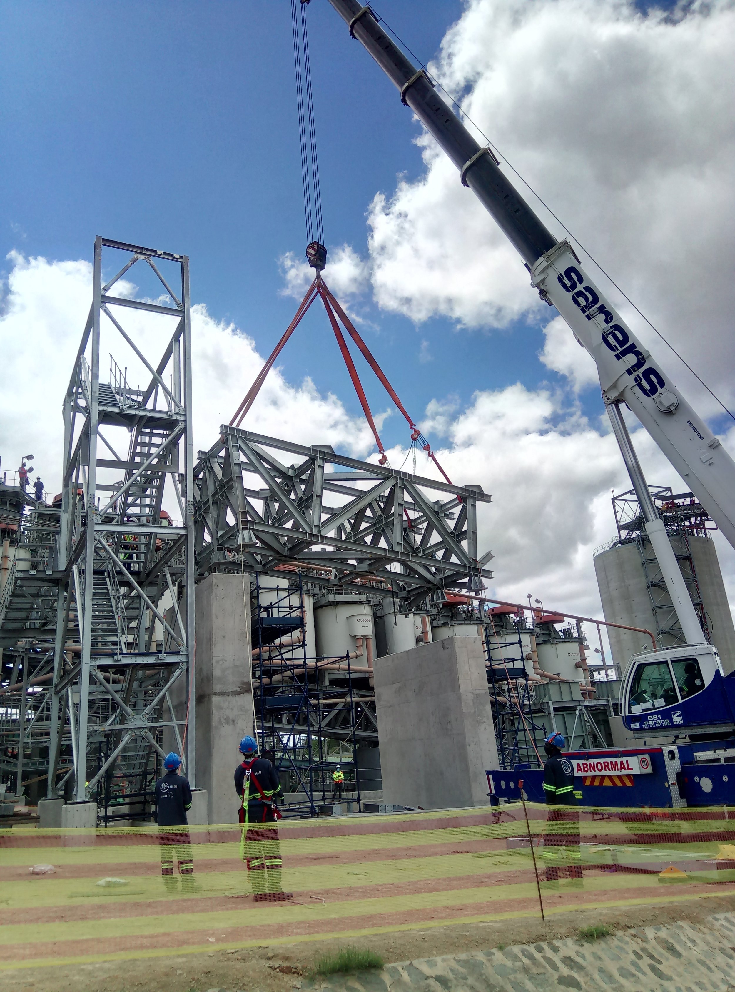 Unki Mine (ZIM) – Steel Construction