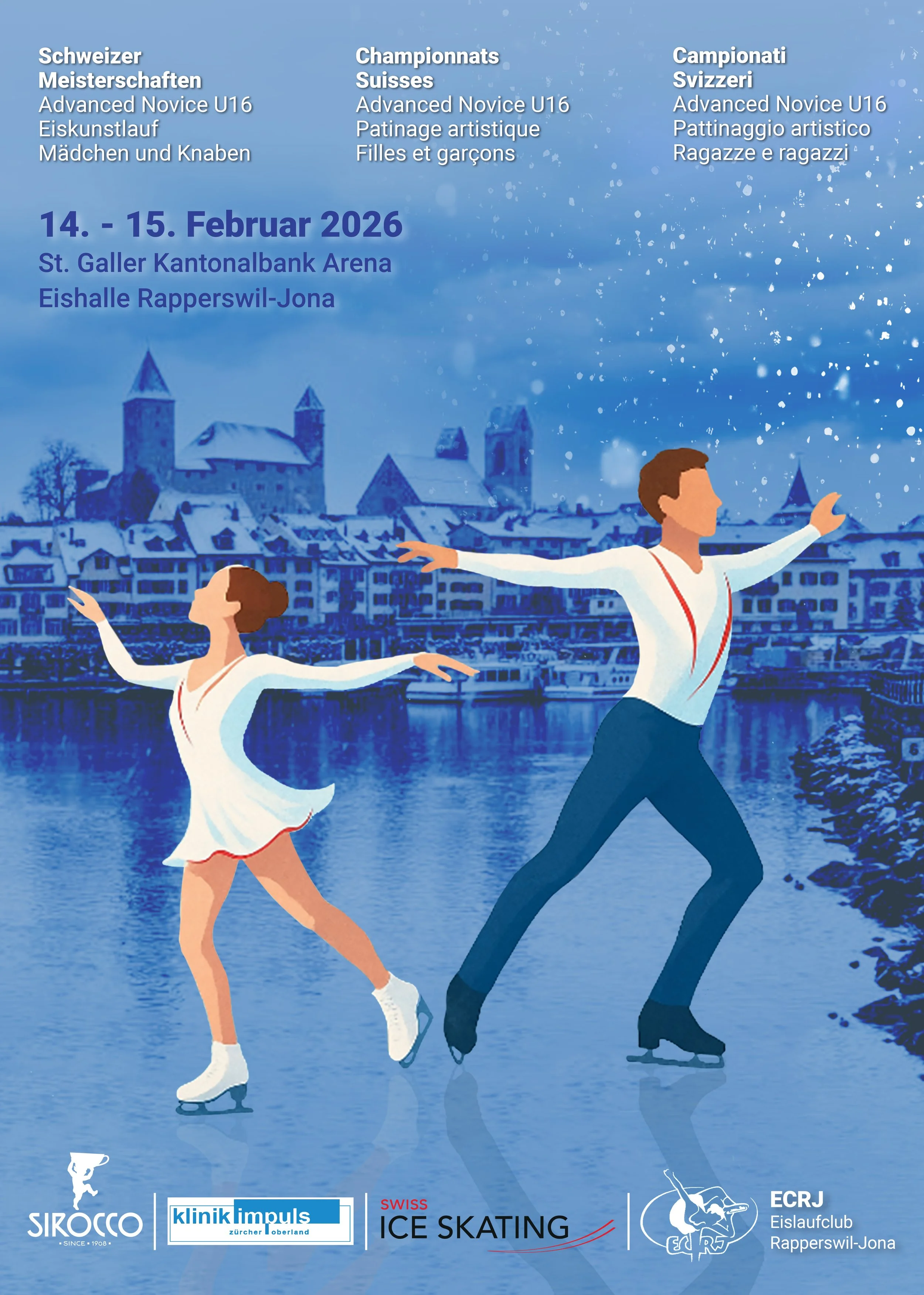 SCHWEIZER MEISTERSCHAFTEN ADVANCED NOVICE U16 IN RAPPERSWIL-JONA