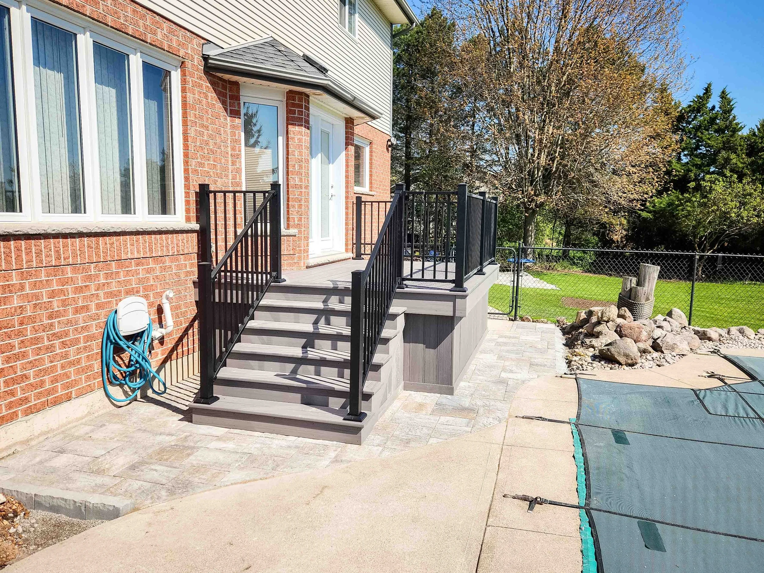 COMPOSITE BACK PORCH