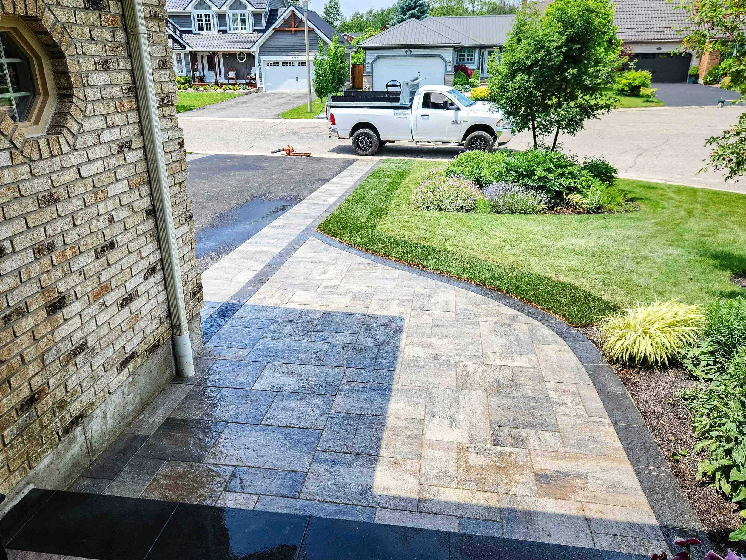 PAVER FRONT ENTRANCE