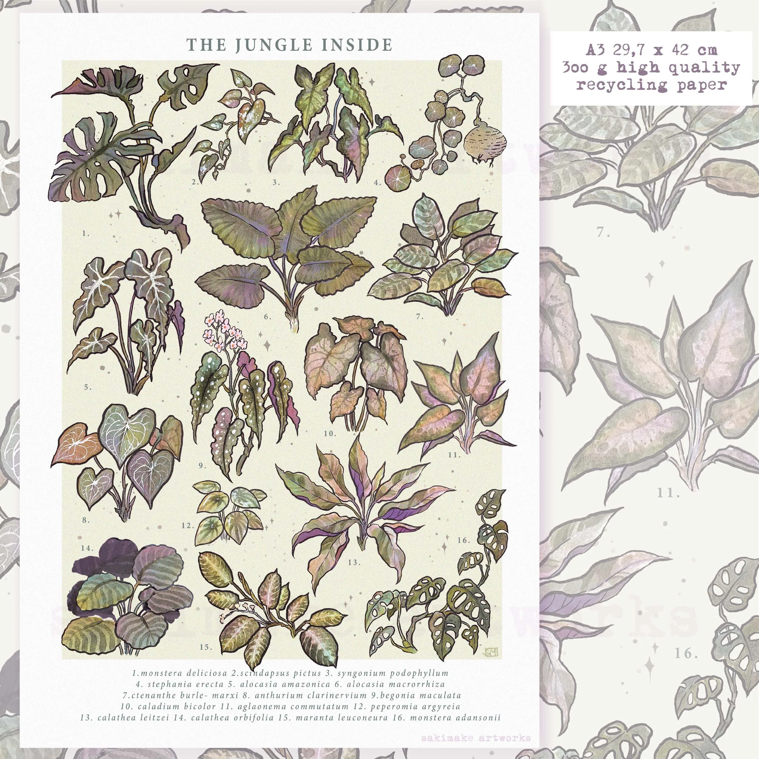 The Jungle Inside - Poster A3