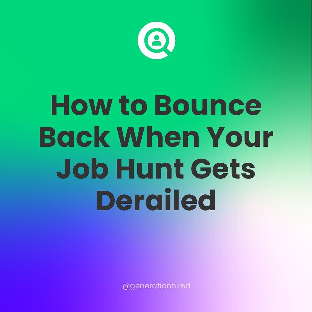 We&rsquo;ve all been there. Looking for a job is basically a full-time job itself. And while the process can be challenging, and at times, disheartening, we are here to reassure you the right job is coming! Swipe through for some helpful tips to stay