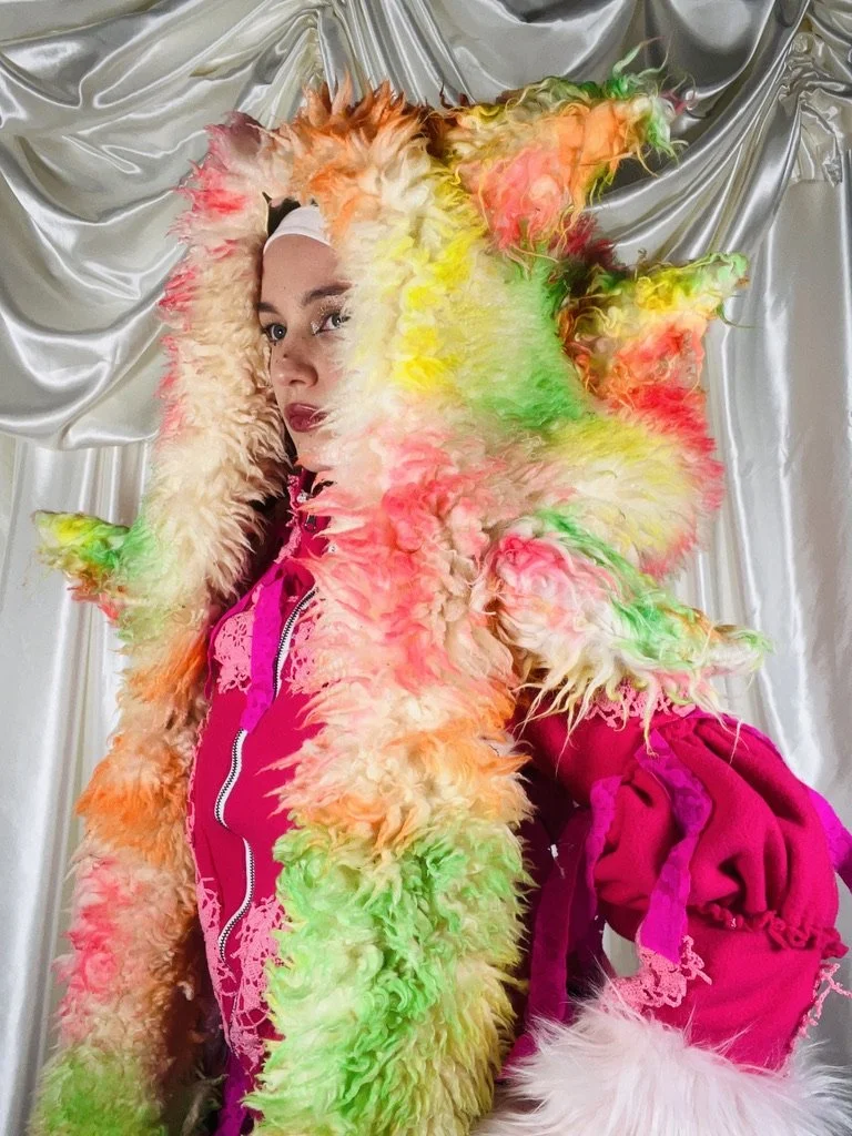 Psychedelic Sasquatch Hood