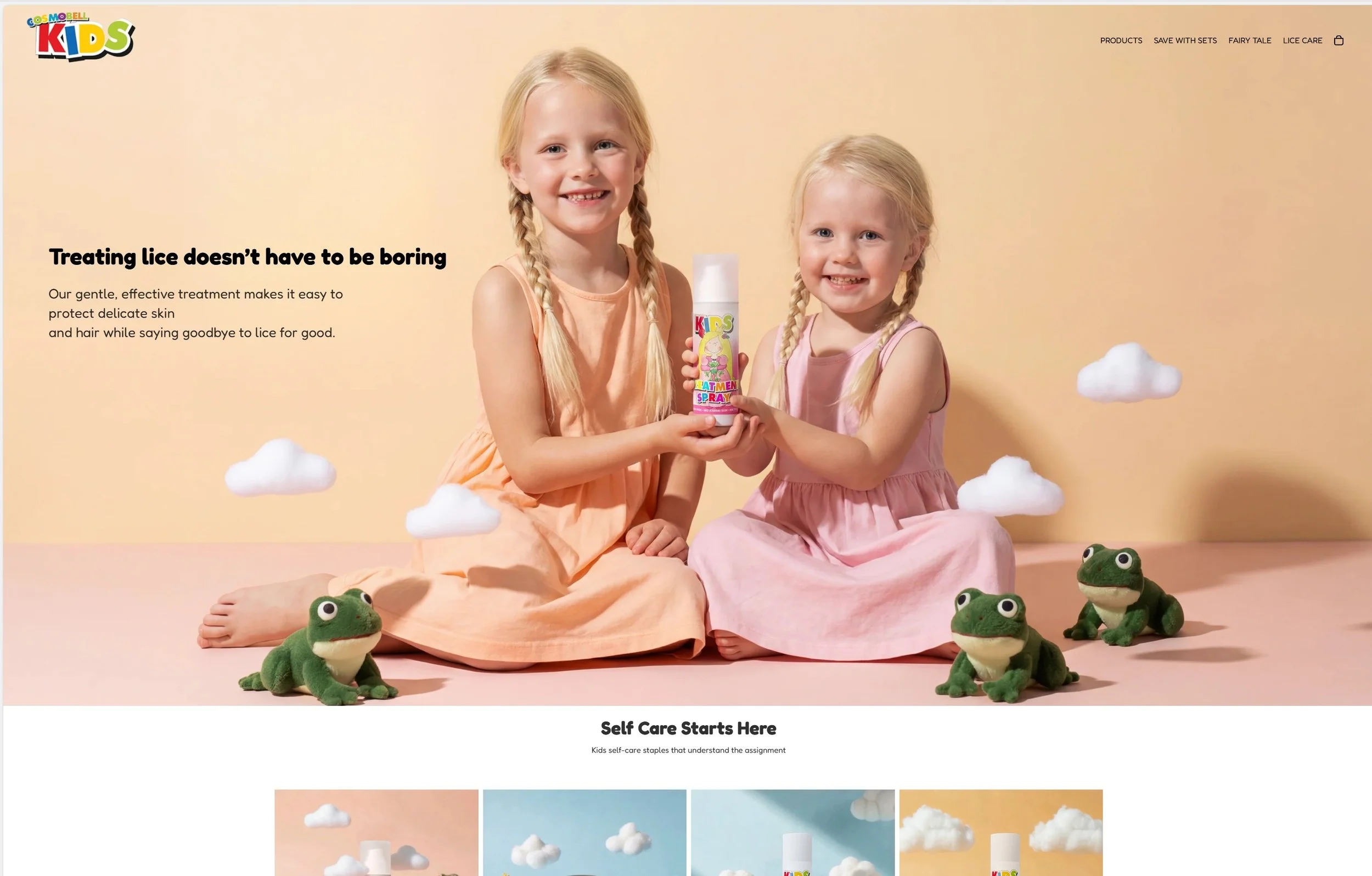 Cosmobell Kids Website