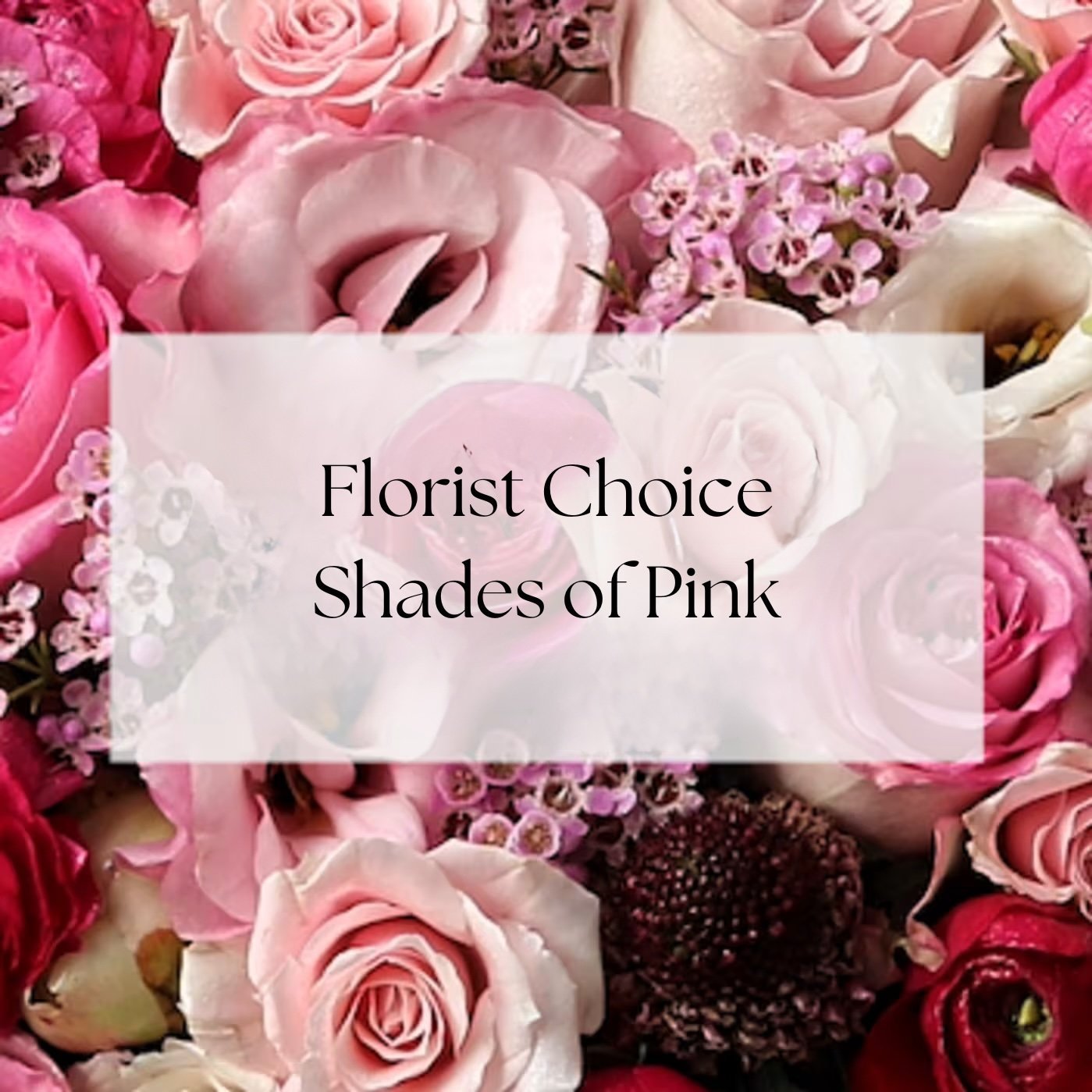 Fresh flower delivery shades of pink Columbus Ohio Bluhen Florist