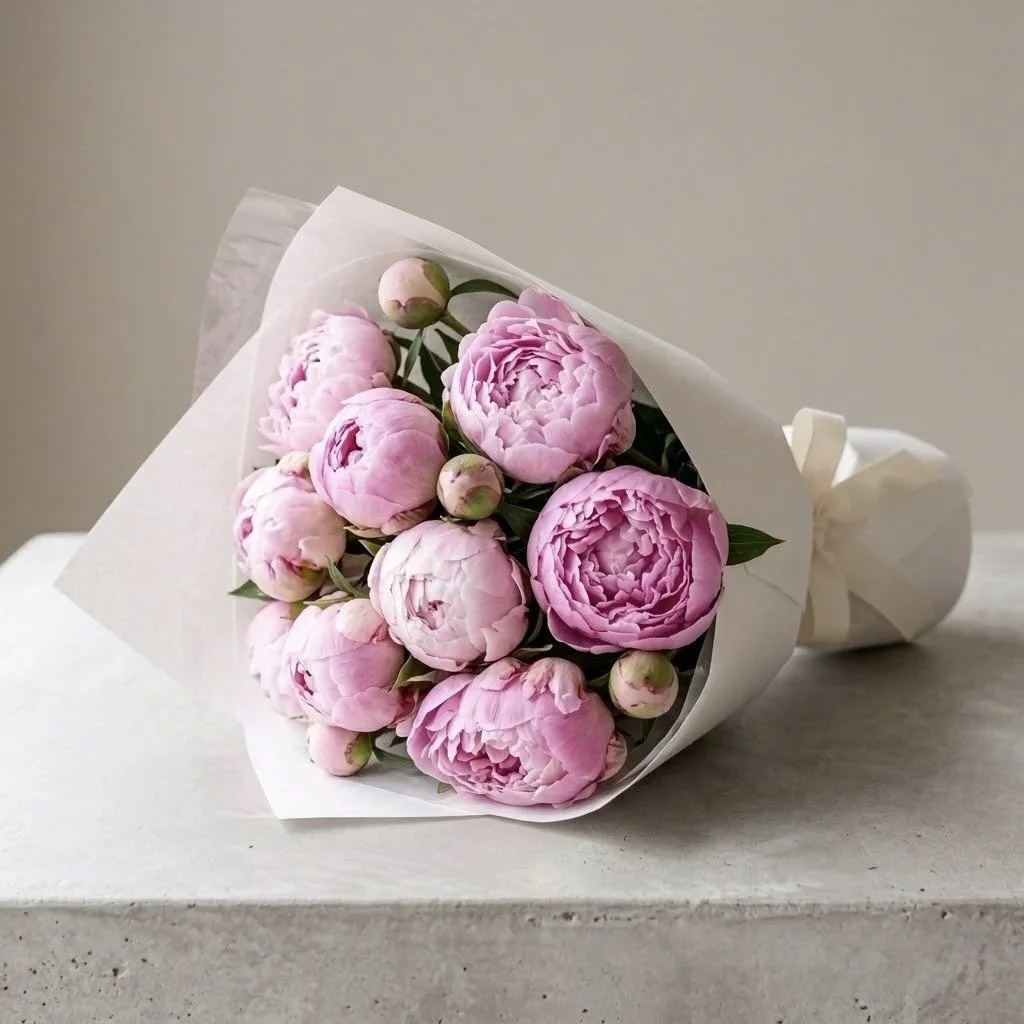 Seasonal Peony Bouquet