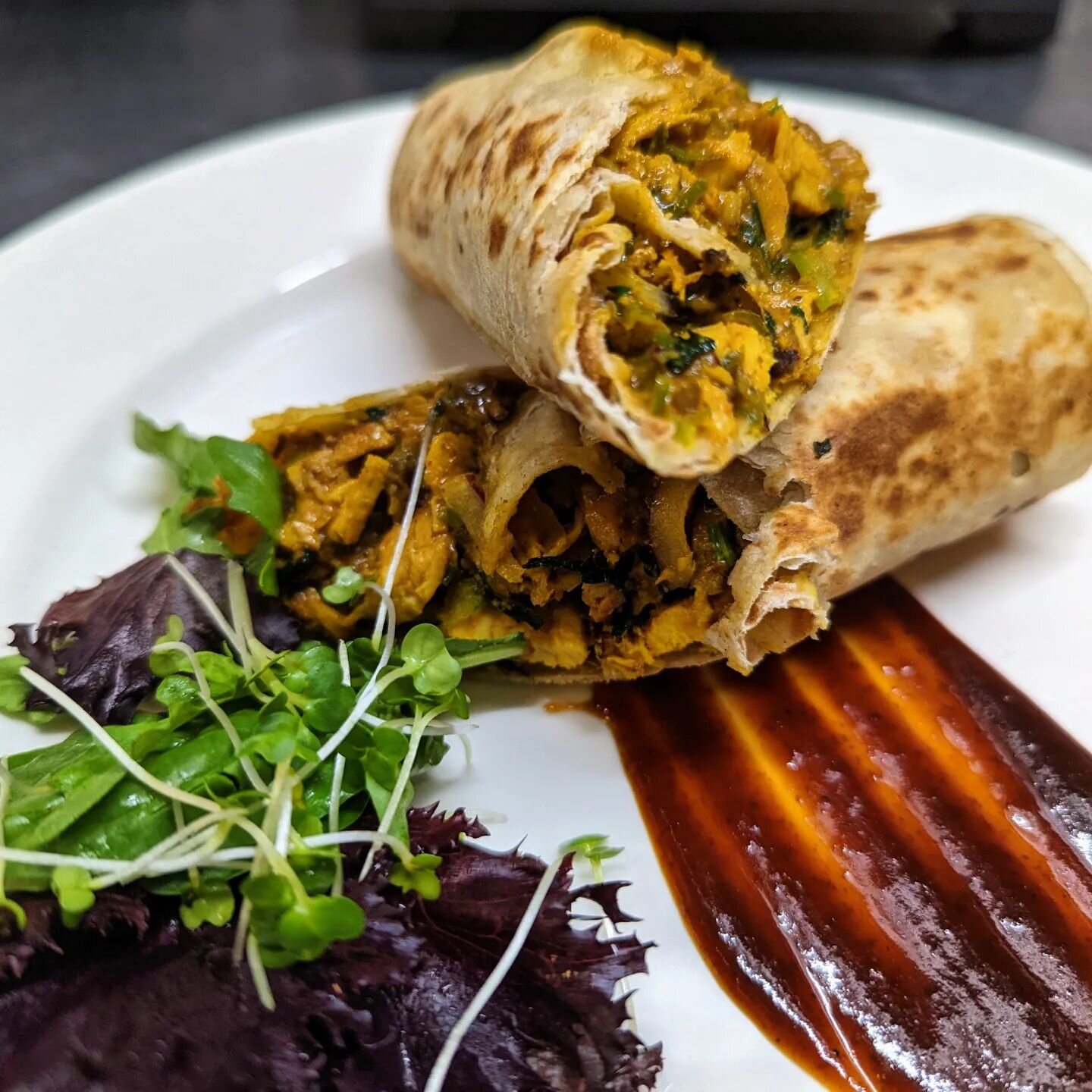 New Menu coming soon!! Here are glimpses of some new dishes!
#chickenkathiroll part of our Bombay Kathi Roll selection.
Let us know what you think!

#londonindianfood #indianrestaurantlondon