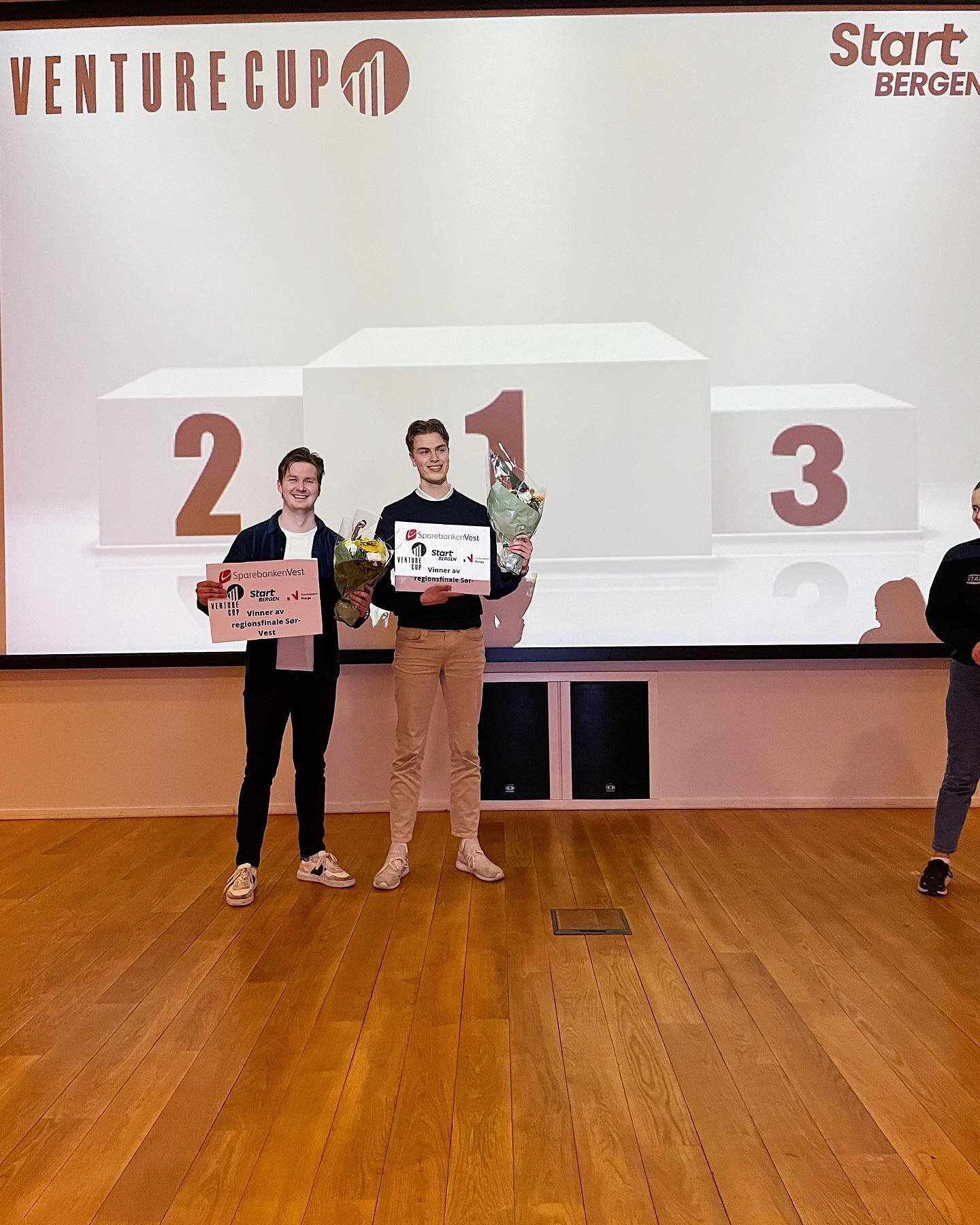 Tusen takk til alle deltakere og tilskuere p&aring; &aring;rets Venture cup!🤩 takk for et flott foredrag til @findavenn, og gratulerer til finalistene som gikk videre til landsfinalen!