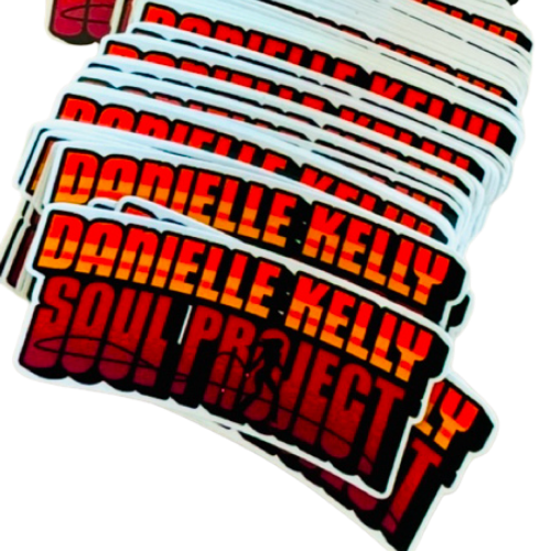 Danielle Kelly Soul Project Sticker (Orange) 3.5