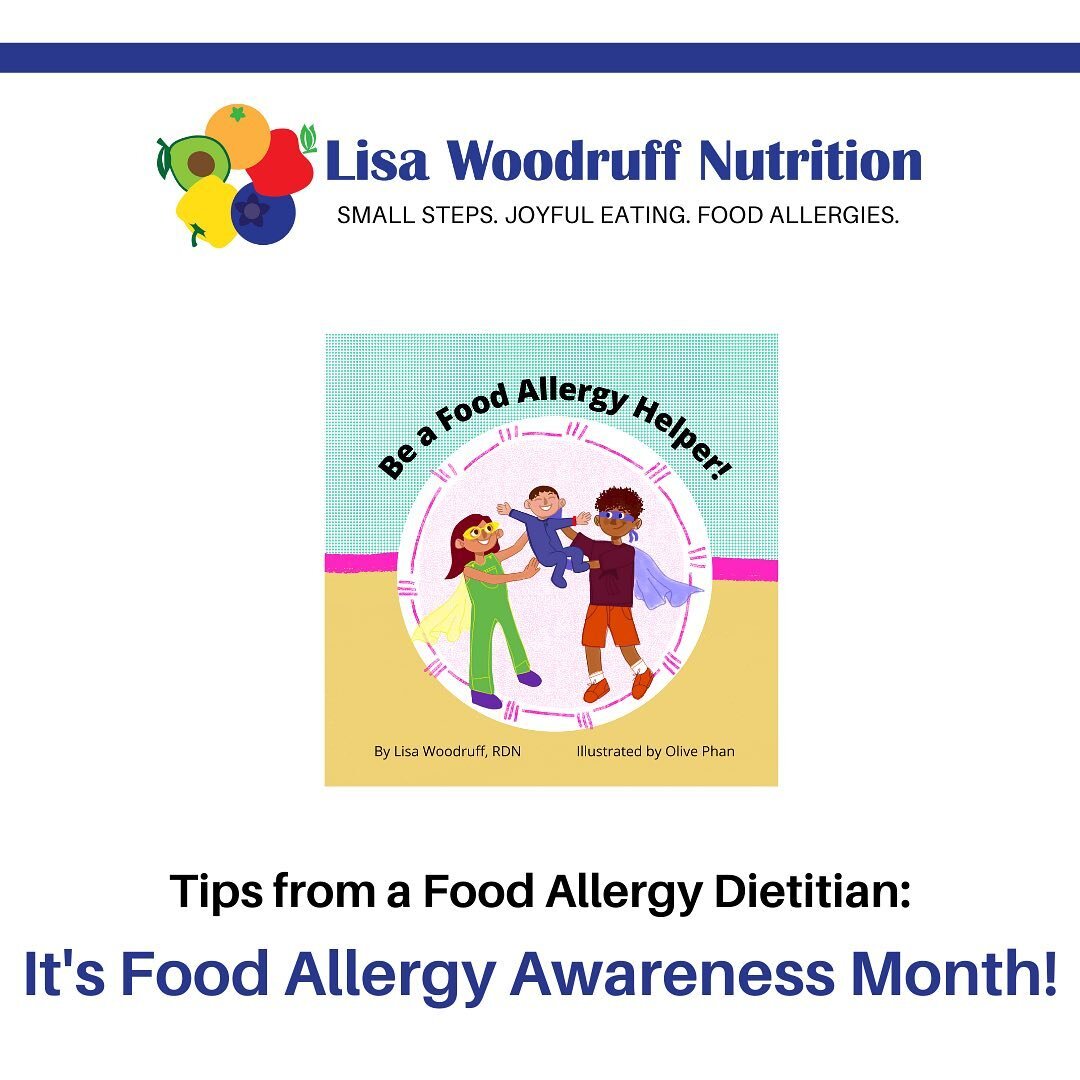 May is Asthma and Allergy Awareness Month!

One of my favorite ways to celebrate is by sharing children's books about food allergies. This is the **ONE YEAR ANNIVERSARY** of my first book, Be a Food Allergy Helper!

I've got a big announcement coming