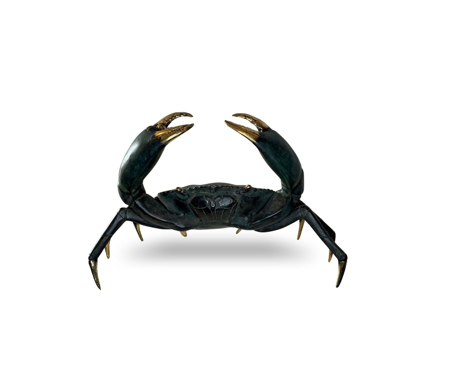 Extra Large Bronze & Gold Cornish Crab