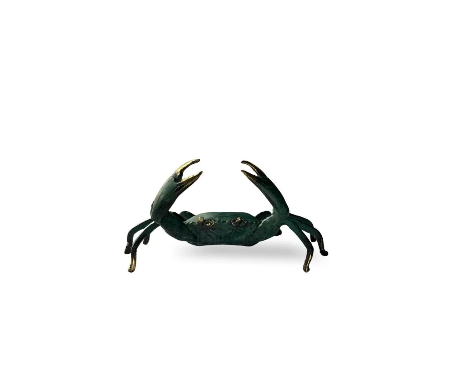 Mini Bronze & Gold Cornish Crab