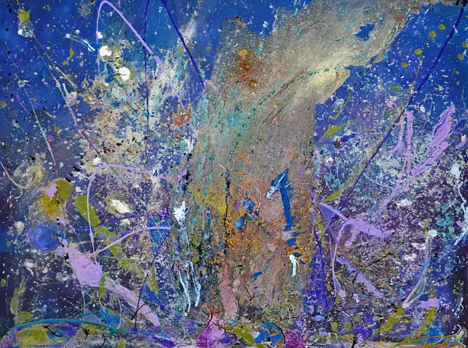 Royal Dominion Mixed Media Acrylic Panel 40''x60'' $11,000