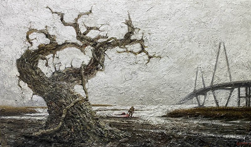 Open Bar 36"x60" oil on panel $6,000 SOLD