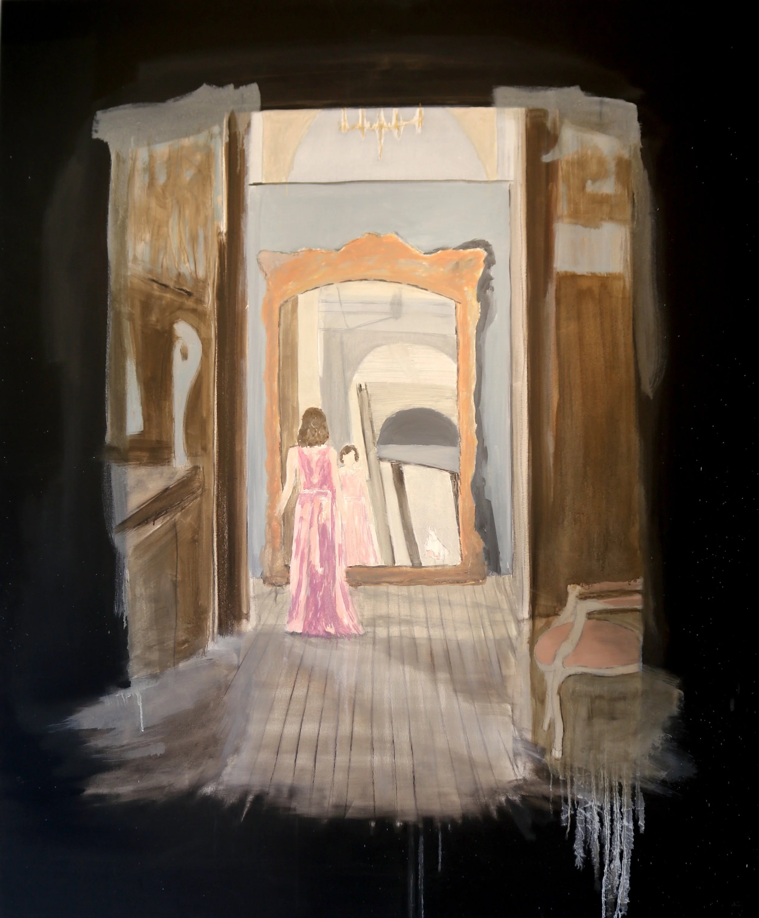 Reflection 60x72'' Oil on Canvas $24,000