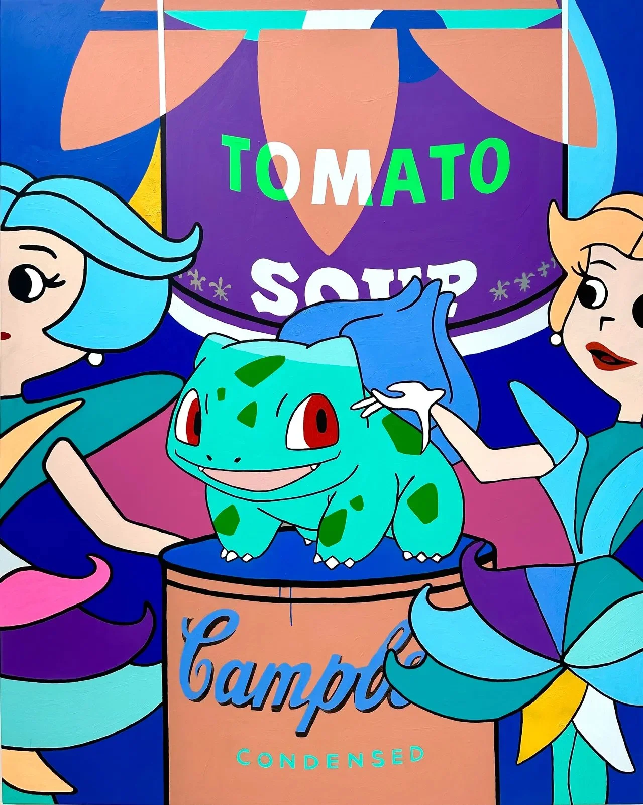 La Di Da 48''x60'' Mixed Media $6,500