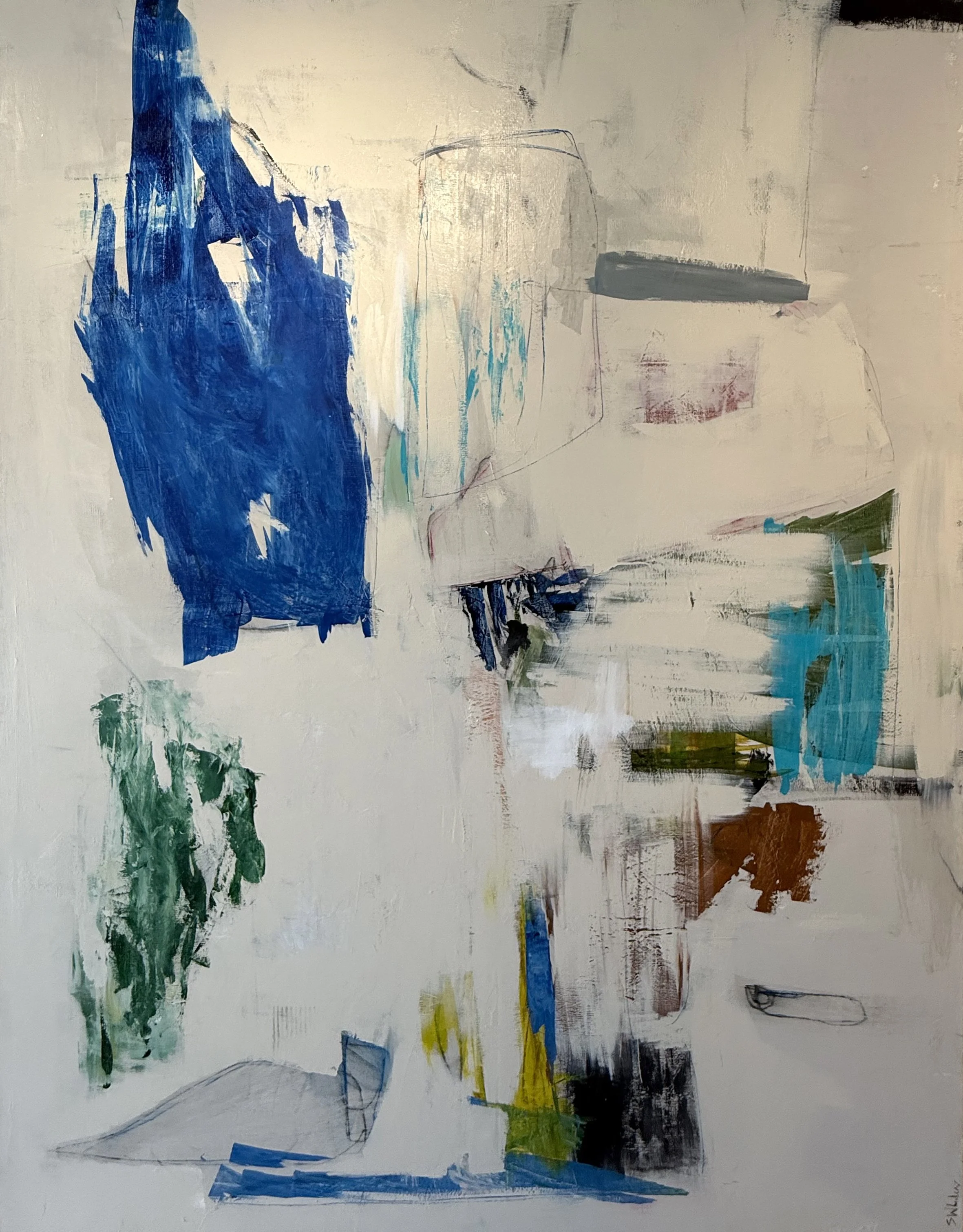 Italian Journey 66"x84" oil on canvas 9,000