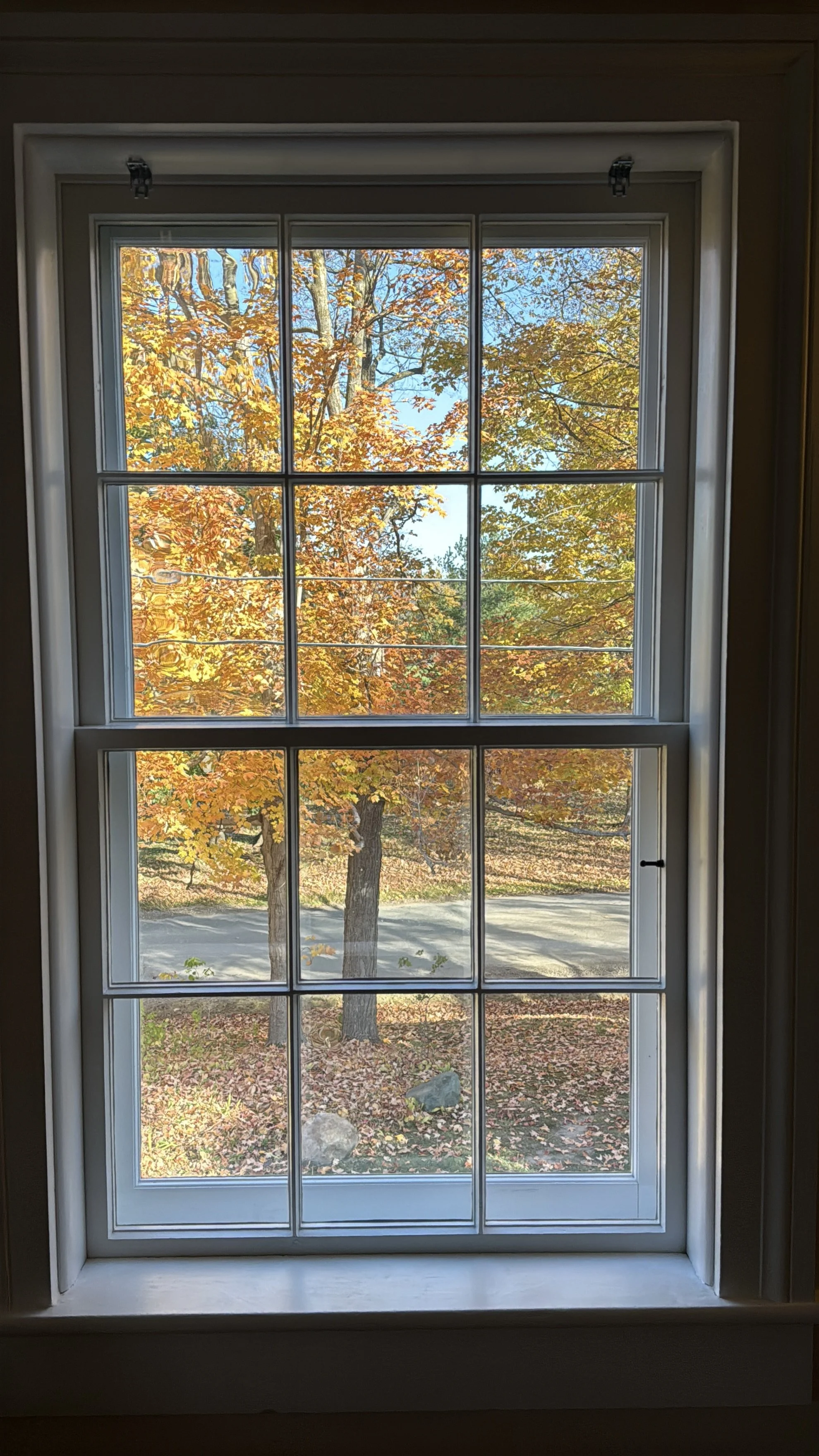 c. 1850 window with 6/6 sash. Full restoration - Bruce Township, Michigan