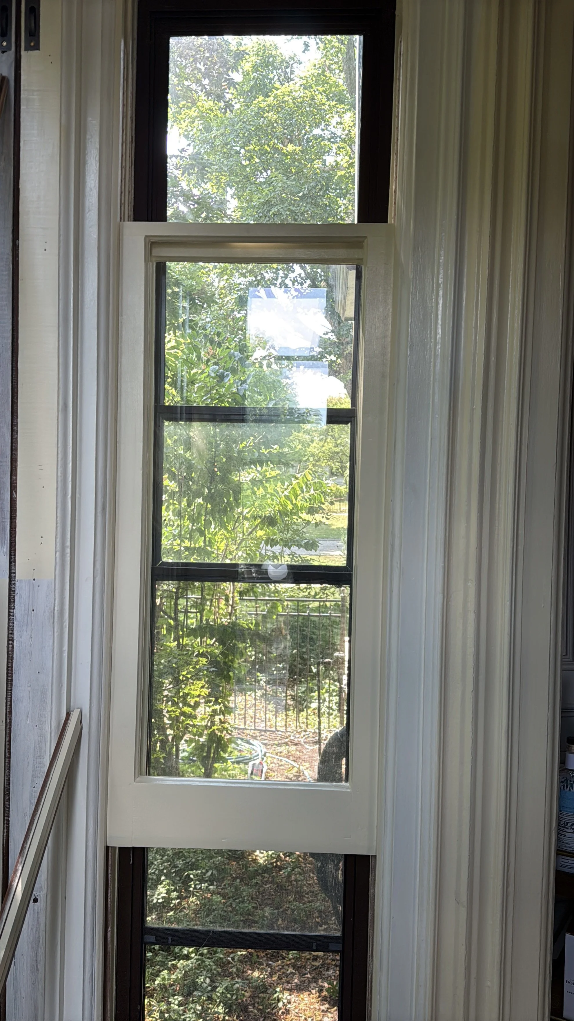 c. 1870s double-hung bay window. Full restoration. - Howell, Michigan.