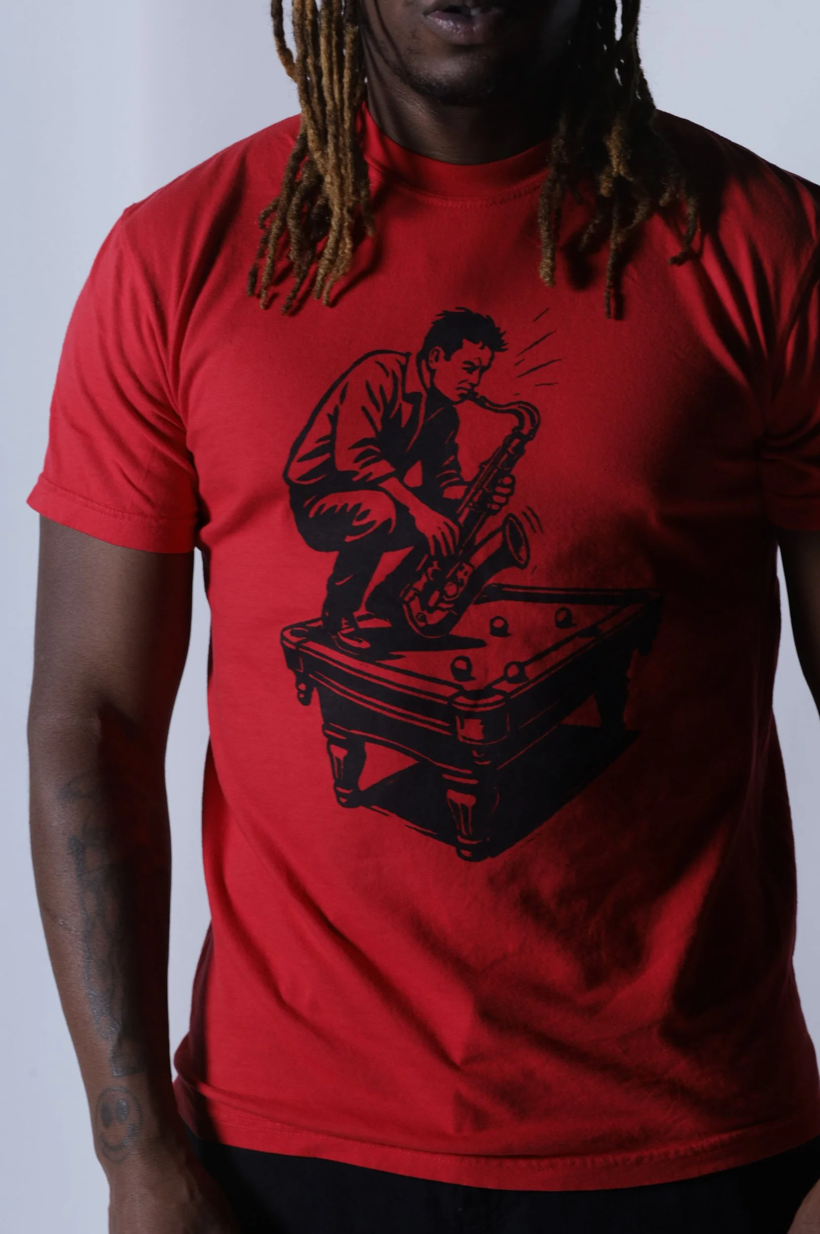 Cellar Dog Saxophone Shirt