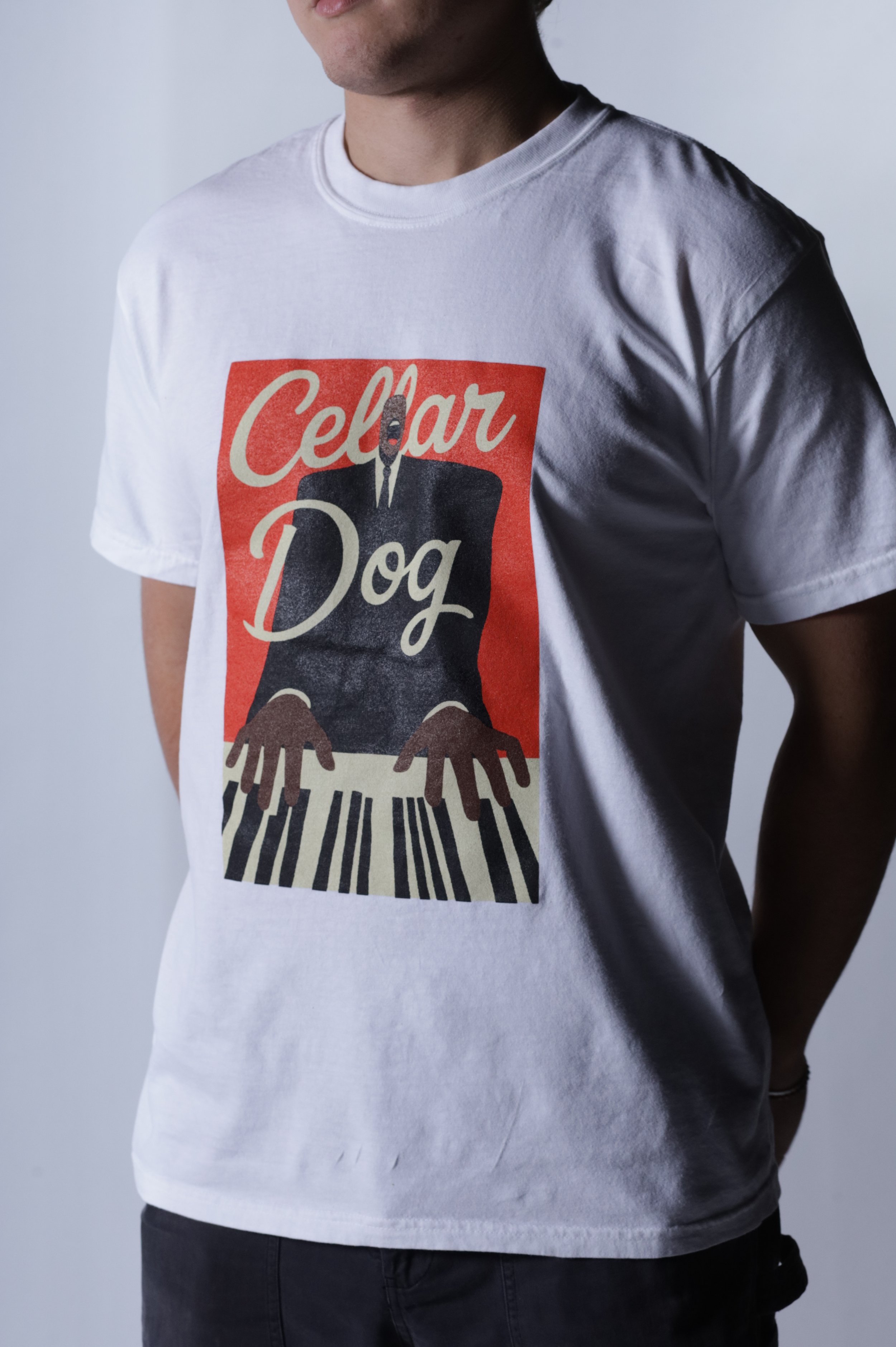 Cellar Dog Piano Shirt