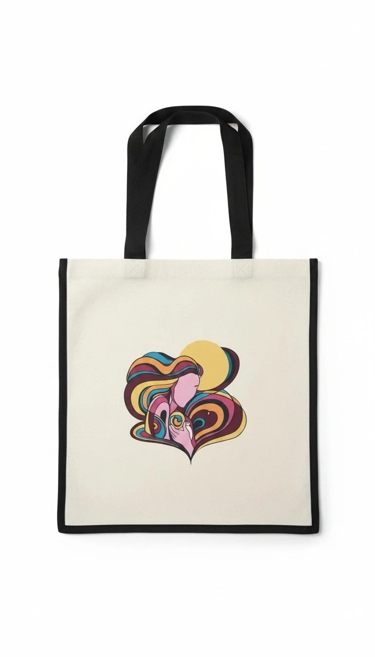 HAstudios Mother Canvas Tote Bag