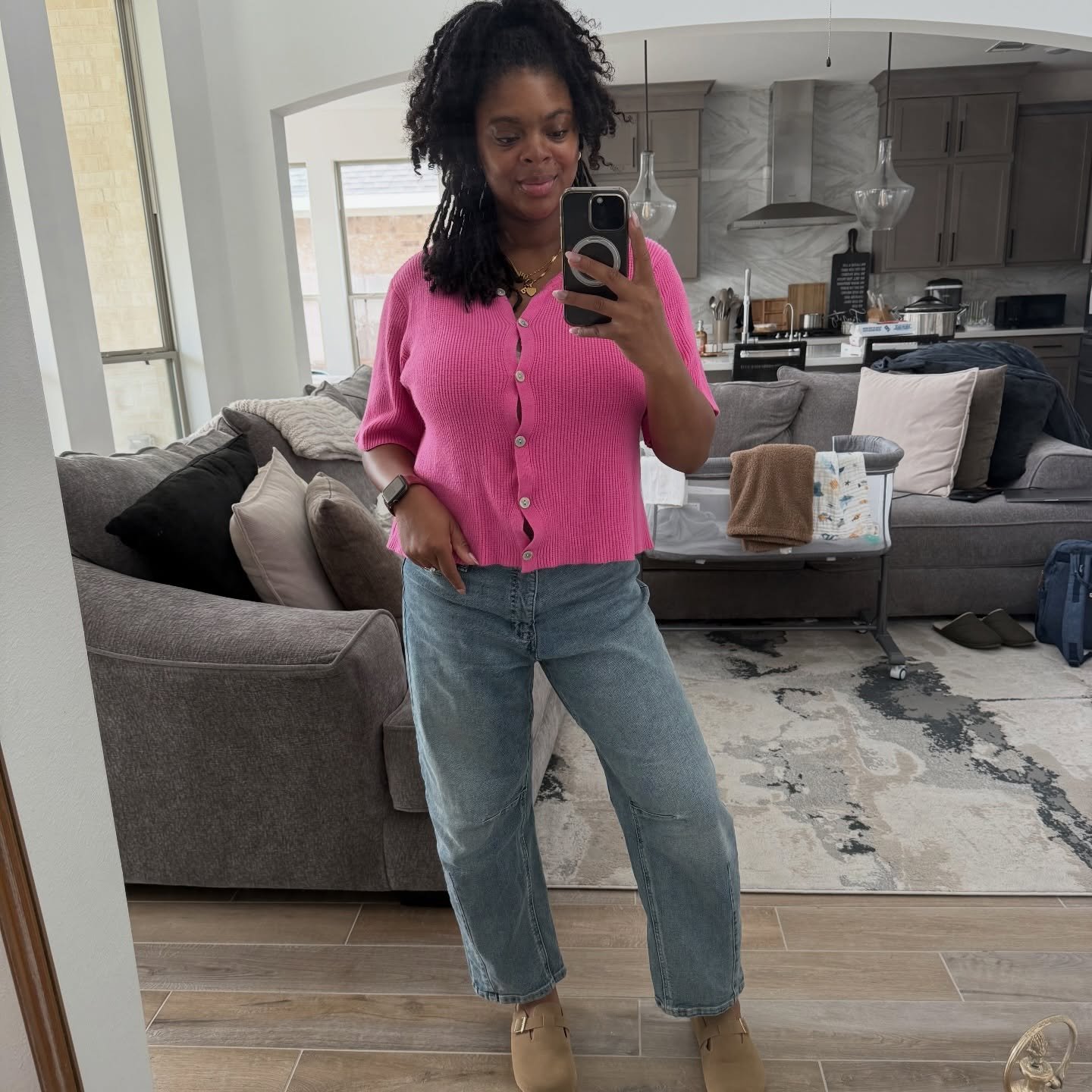 I&rsquo;m only 2 weeks postpartum, running on broken sleep, and choosing grace over pressure &mdash; and that&rsquo;s exactly how I coach inside my app.

🌻If you&rsquo;re a mom who wants realistic movement, support, and guidance that fits this seaso