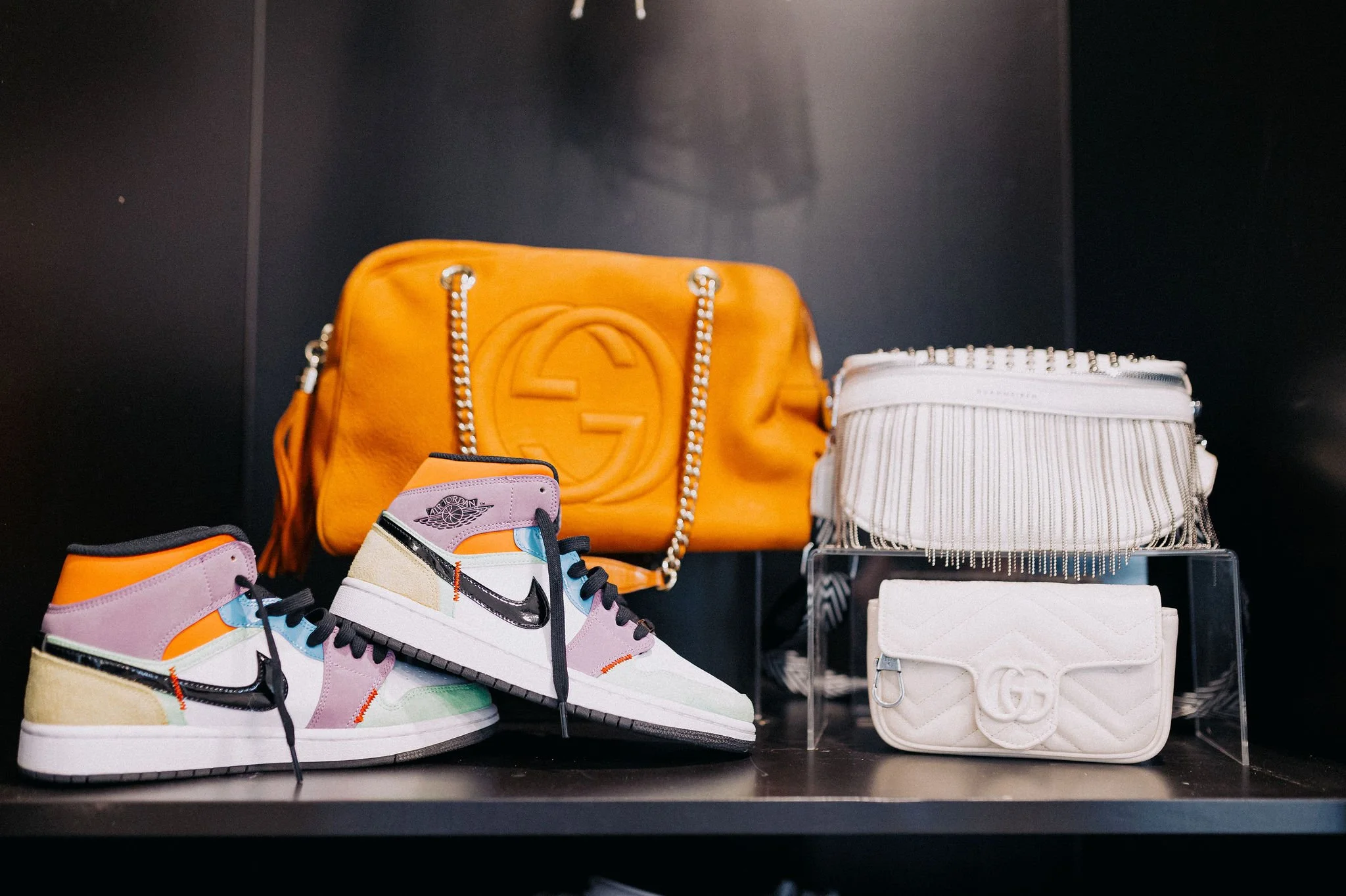 High-value personal items carefully organized by a discreet luxury moving and relocation company