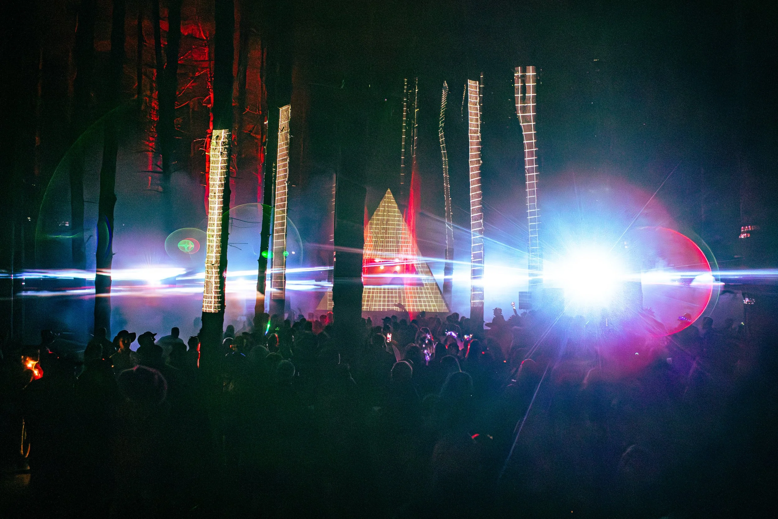 Immersive creative design for festivals.