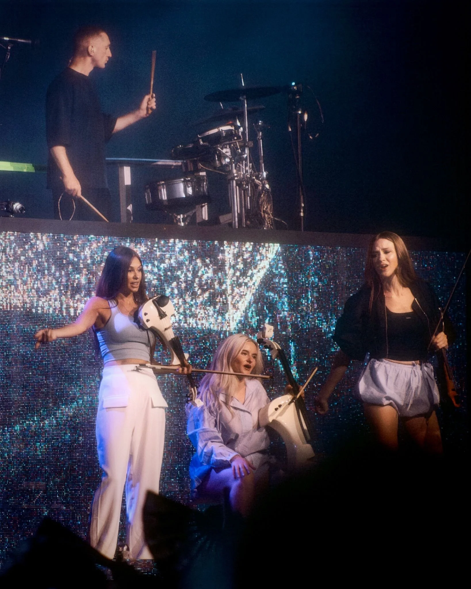 Clean Bandit at Isle of Wight Festival. Production design by STUDIO/