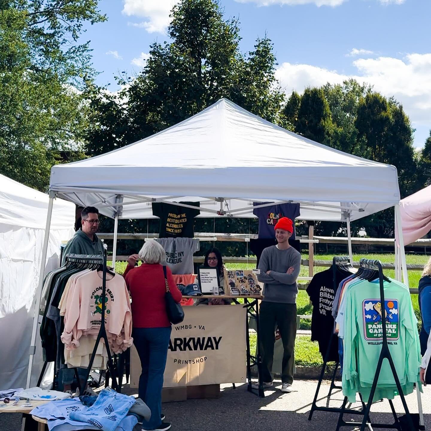 🚨We are back at 2nd Sundays!🚨
Swipe right to see our NEW MYSTERY BAGS🤯

2 tees + 1 hat + 4 stickers = $25
You can end up with any of the designs shown in the last picture. Final sale! 
@2ndsundays 

#williamsburgva #2ndsundays #2ndsundayswilliamsb