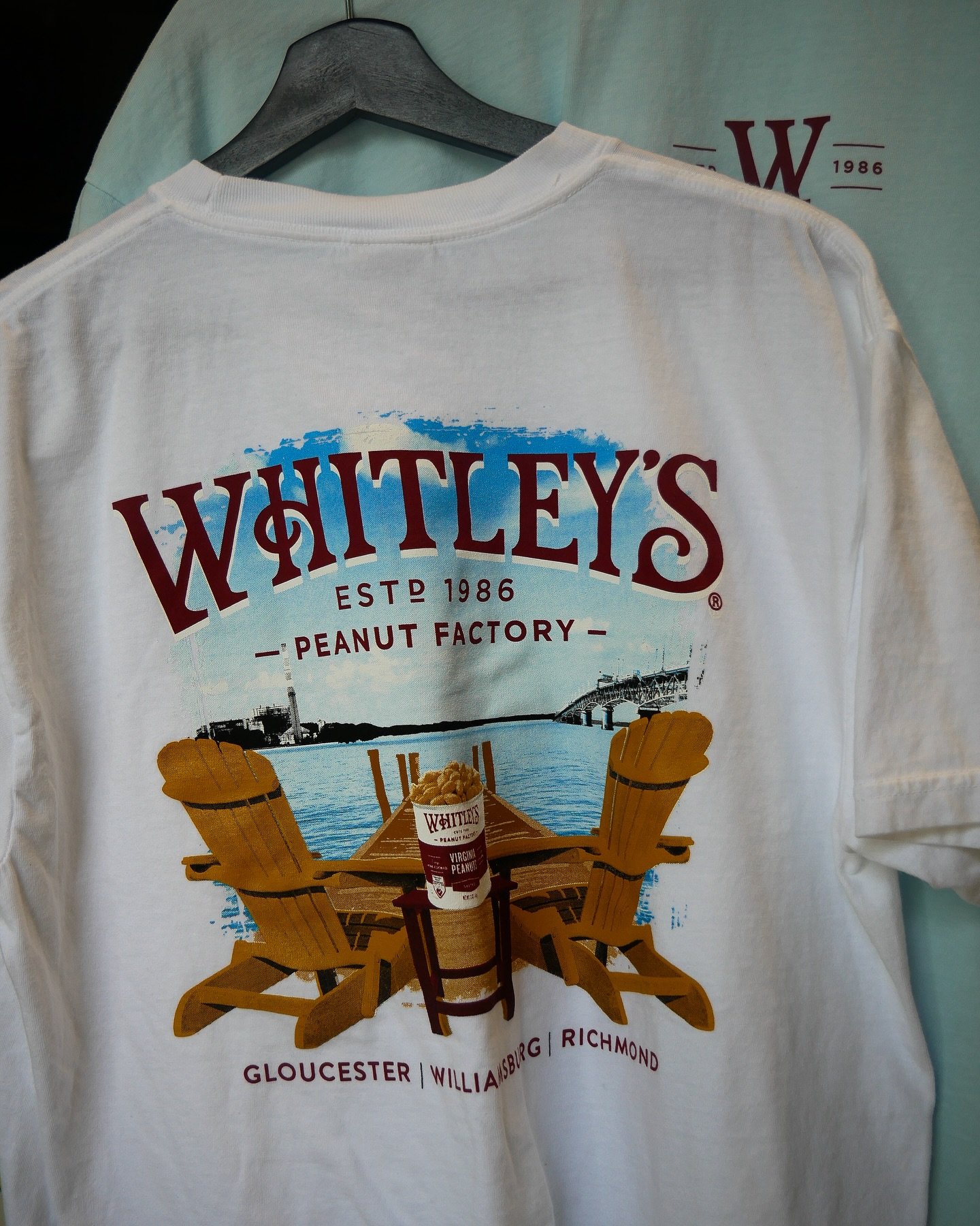 A peek at the Summer Tee collection for @whitleyspeanuts 🥜 

#williamsburgva #757business #virginiapeanuts #whitleyspeanuts #shoplocal #supportsmallbusiness #screenprinting #customtees #custommerch