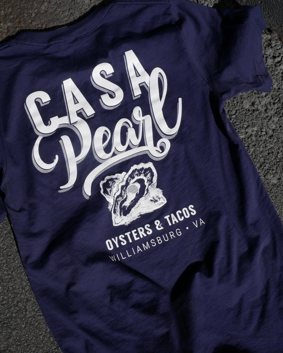 Merch for the crew at @casa_pearl 🦪

Check our website and hit up our team to get started customizing your own! 

#screenprinting #williamsburgva #custommerch #oysterbar #supportlocal #supportlocalbusiness #757business