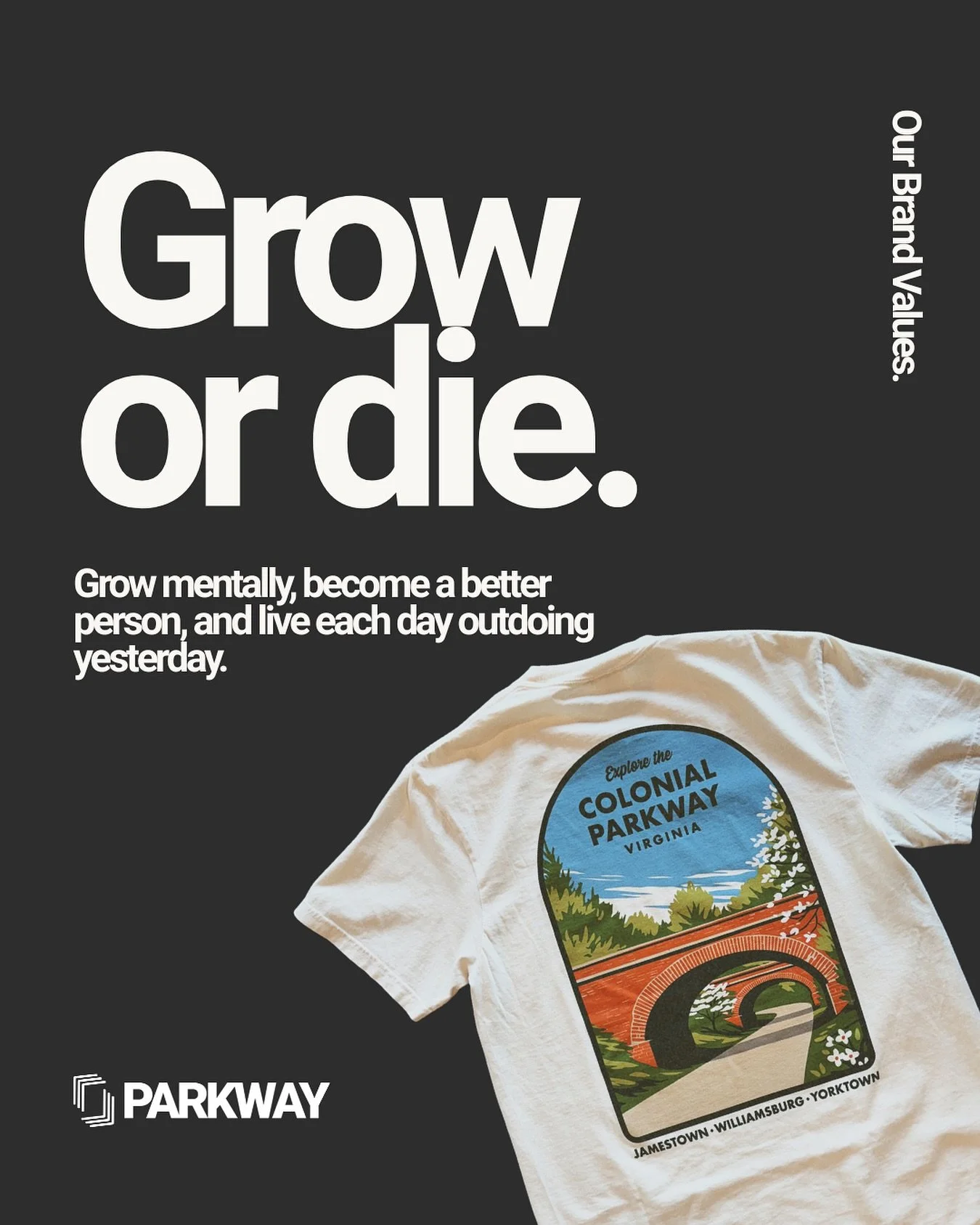 Who we are. 

#parkwayprintshop #screenprinting #growordie