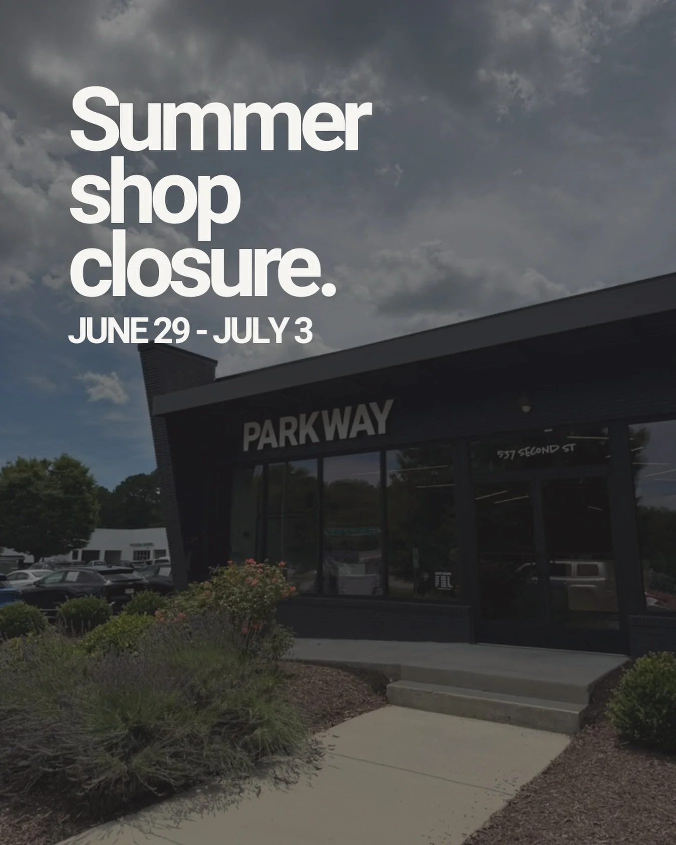 As we do every year, our shop is shutting down to rest and recharge during the week leading up to the 4th of July. It gives our crew time to take a deep breath, recharge, and enjoy time with friends &amp; fam&mdash;then come back ready to roll on Jul