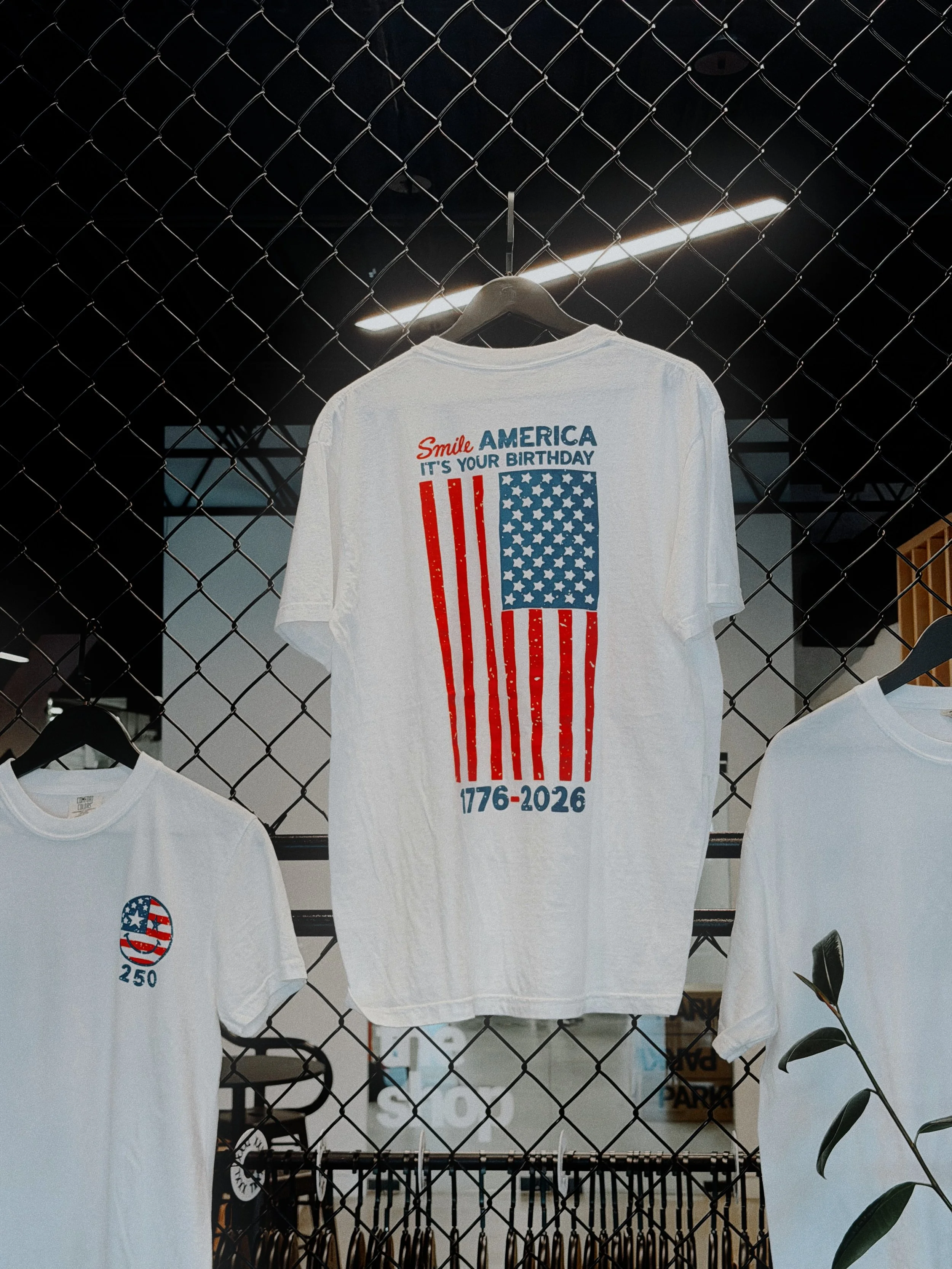 For a few days only, we&rsquo;re dropping the price of our #America250 t-shirts from $25 to $17.76.

(Get it? 1776.) 

Whether you&rsquo;re firing up the grill, watching fireworks, or just looking for a reason to buy a new shirt, we&rsquo;ve got you.