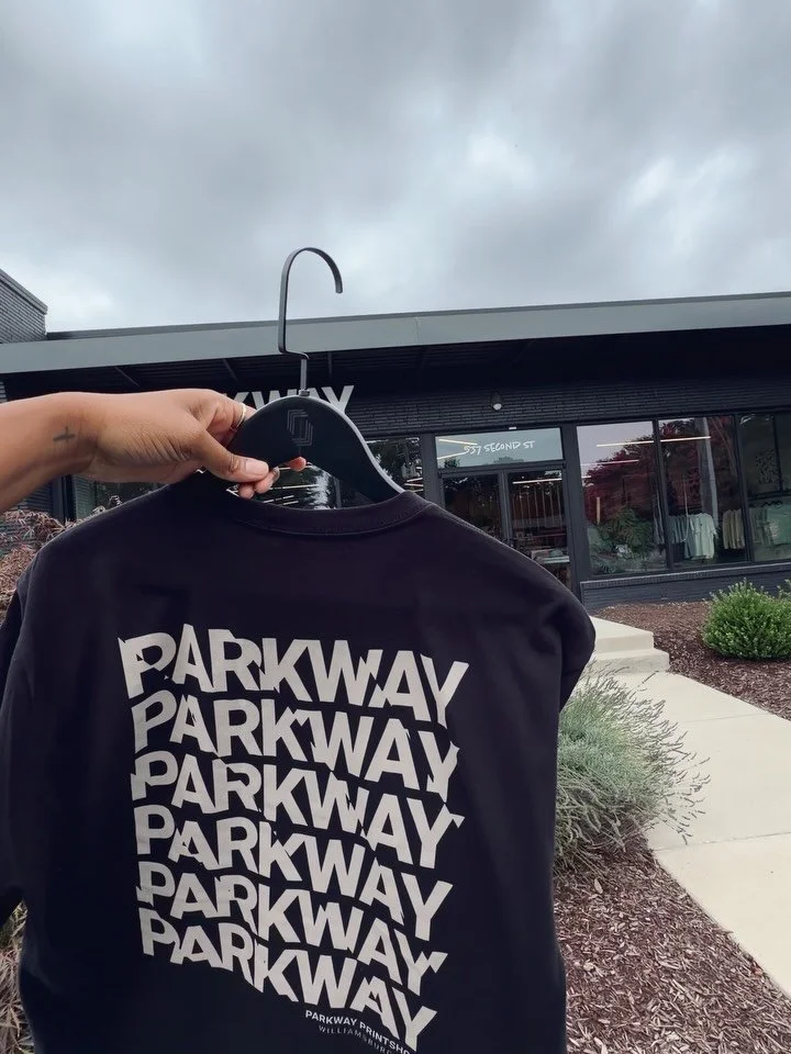 Your favorite printshop, now in shirt form. 

Grow or die, and pick it up for only $12 on our website. 

#printedbypkwy