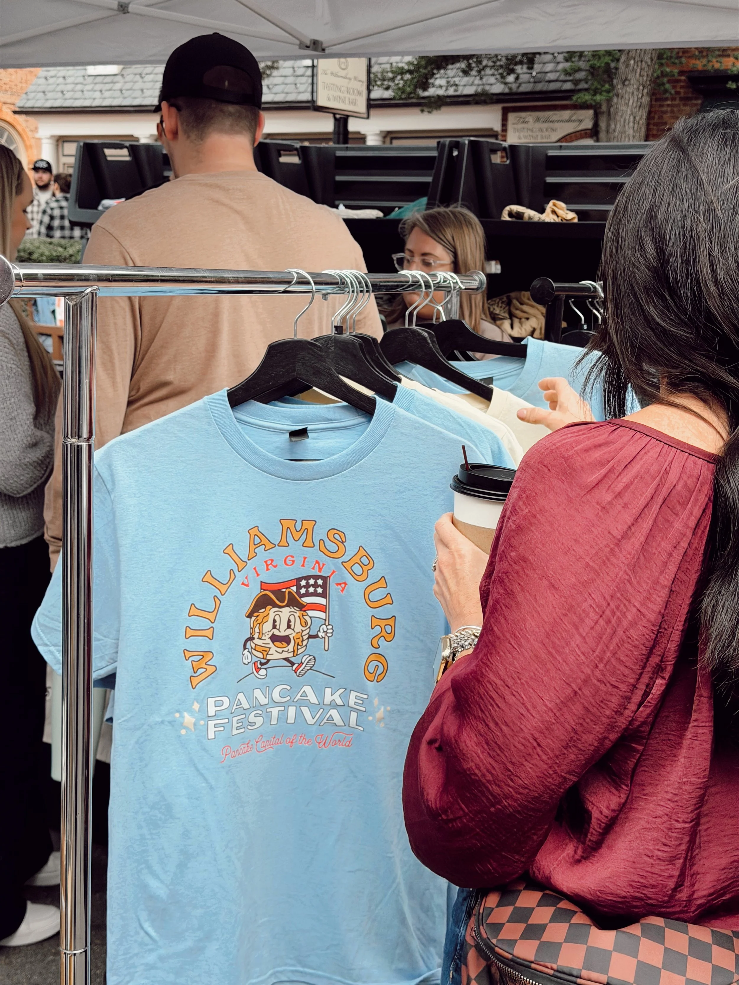 Pancake fest was this weekend and our shirts were selling like&hellip;well, you get it. 

It was AWESOME to see so many people rocking the merch. Special thanks to @visitwilliamsburg for having us.